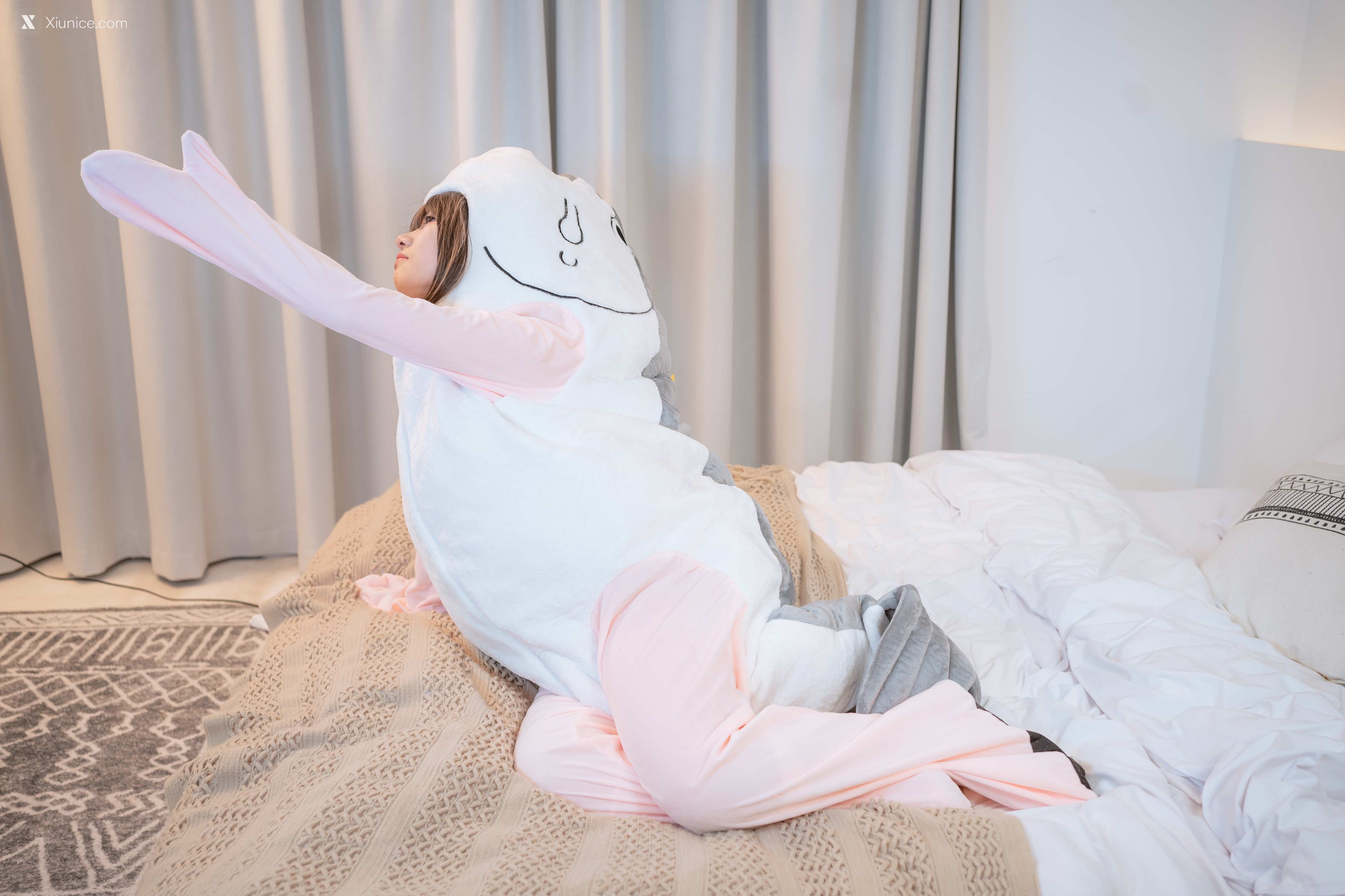 Coser@爆机少女喵小吉 (Nekokoyoshi) 超合金 Naked Fish Suit 第7张