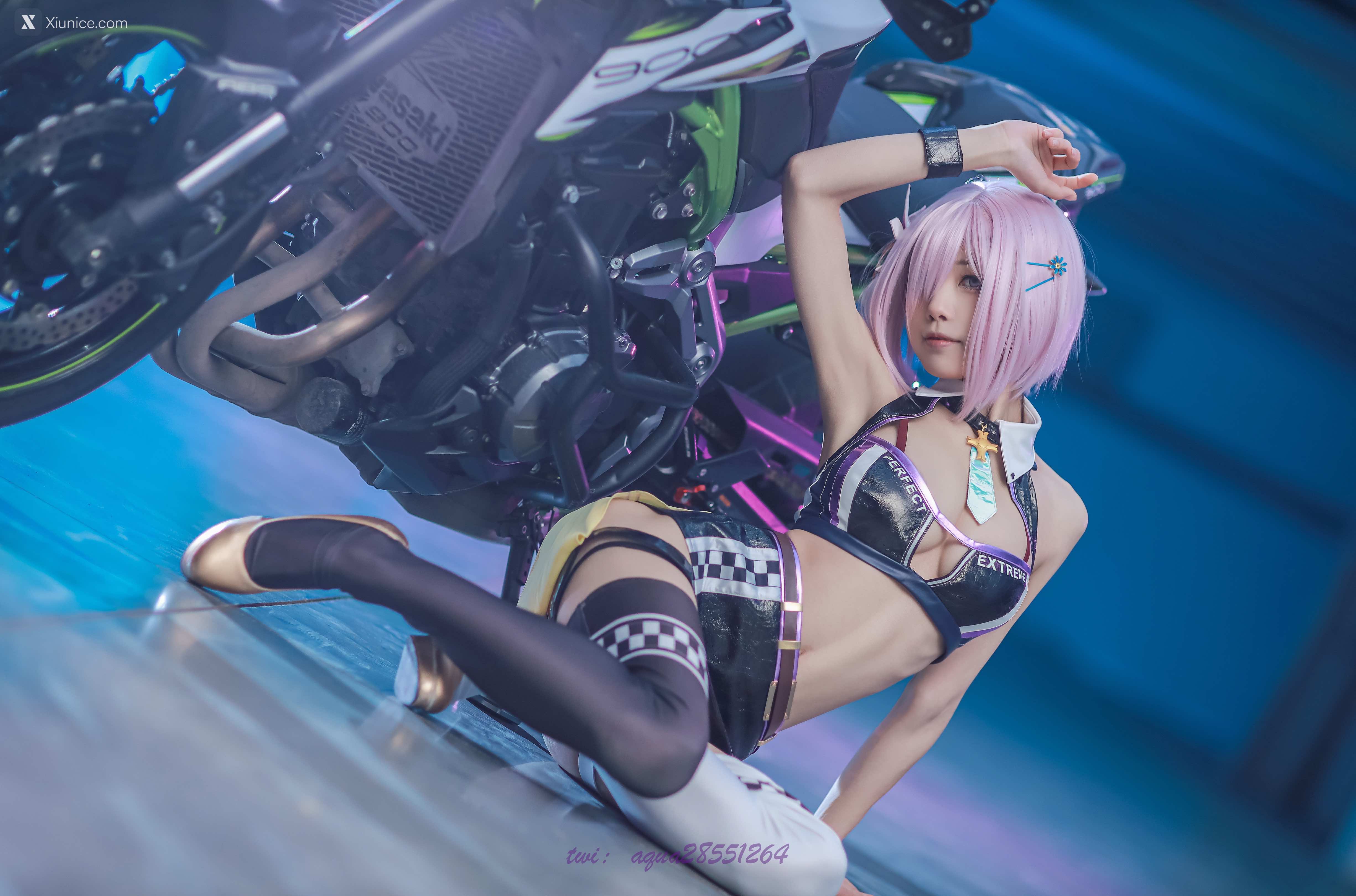 Coser@水淼Aqua – Vol.104 玛修 同人机车装 第24张