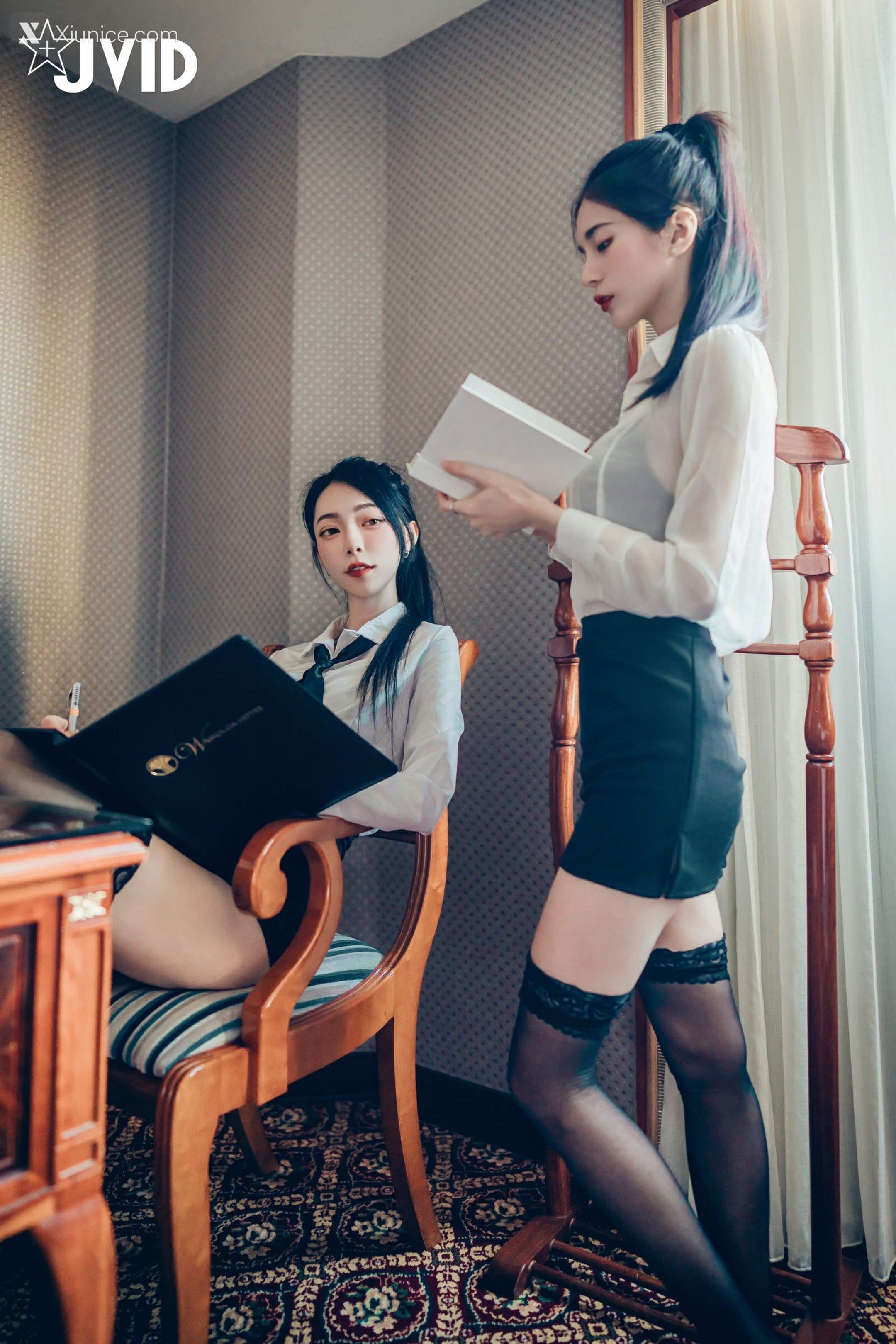 JVID – 飘&辰辰 – 磨豆腐口交愛撫騎乘 第171张