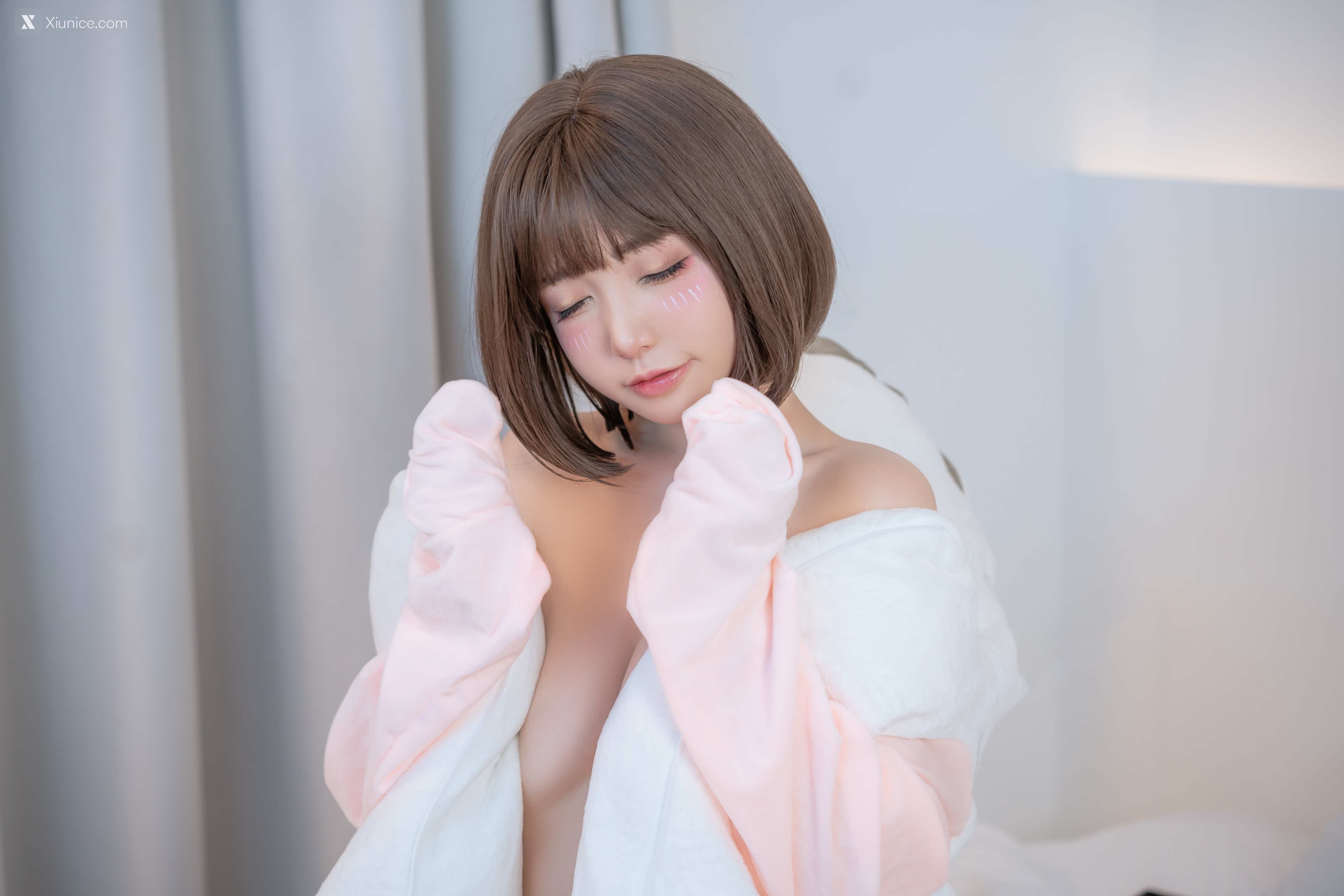 Coser@爆机少女喵小吉 (Nekokoyoshi) 超合金 Naked Fish Suit 第54张