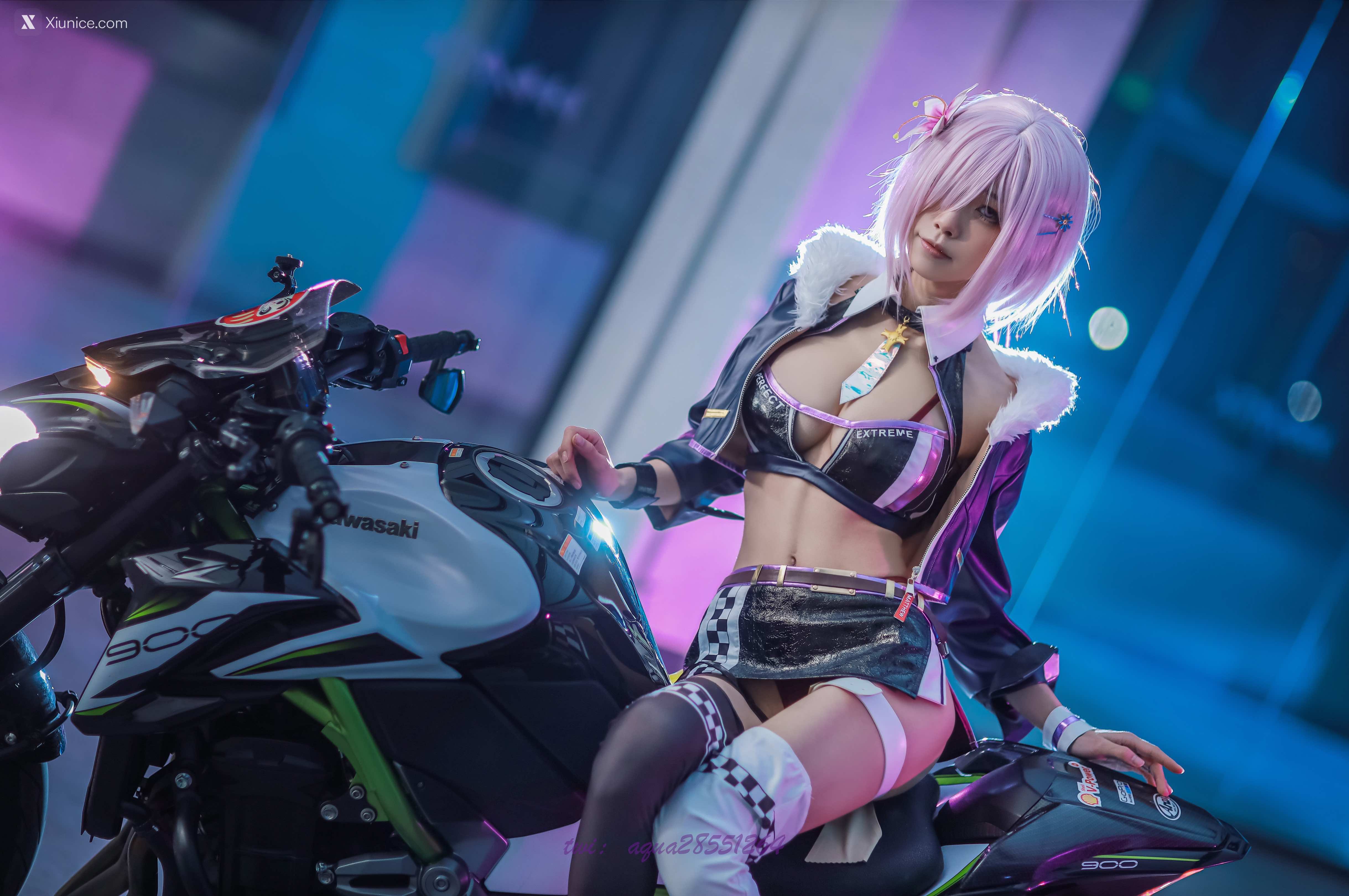 Coser@水淼Aqua – Vol.104 玛修 同人机车装 第15张
