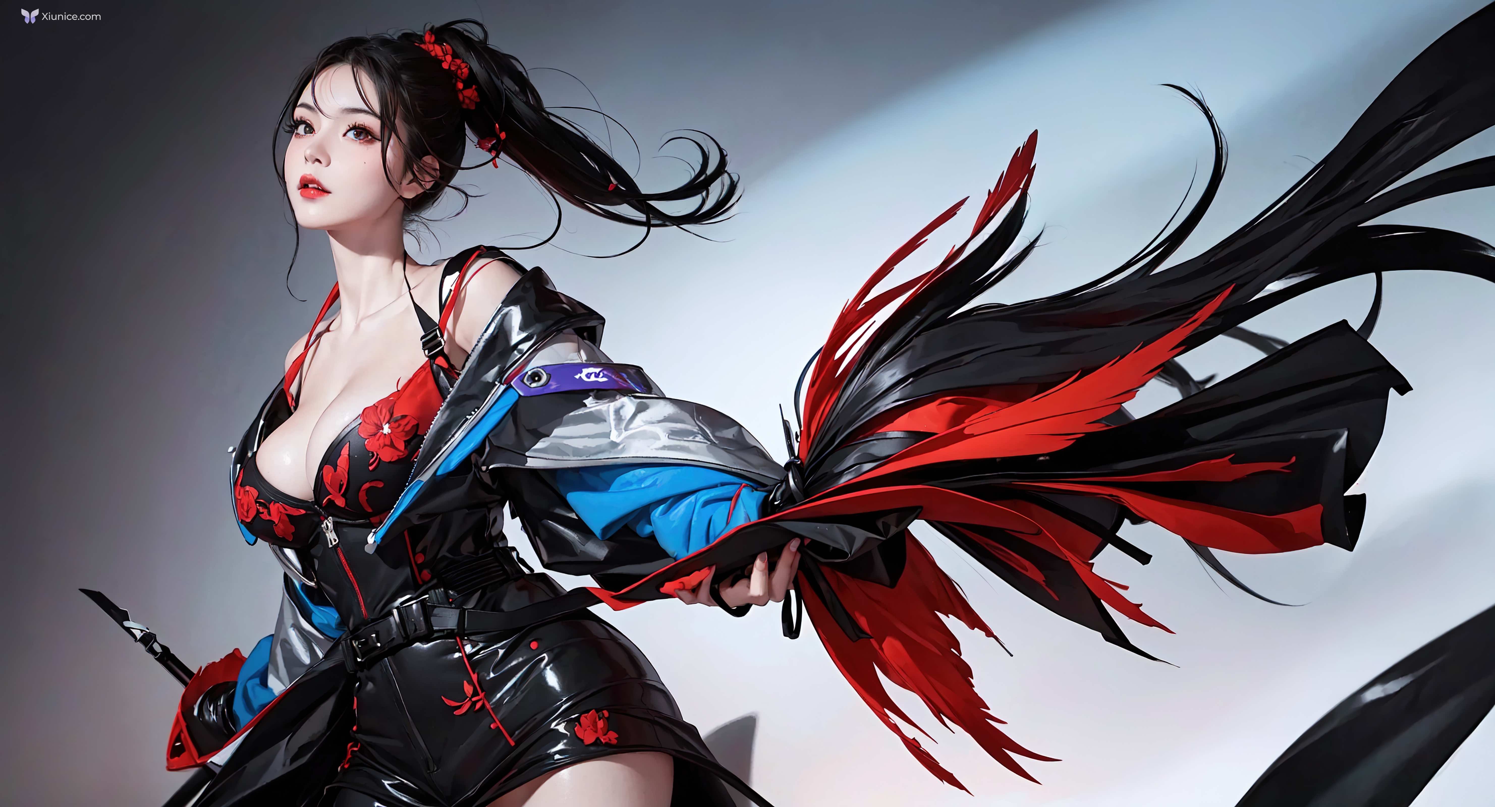 AI Girl 赛博少女墨迹 第136张