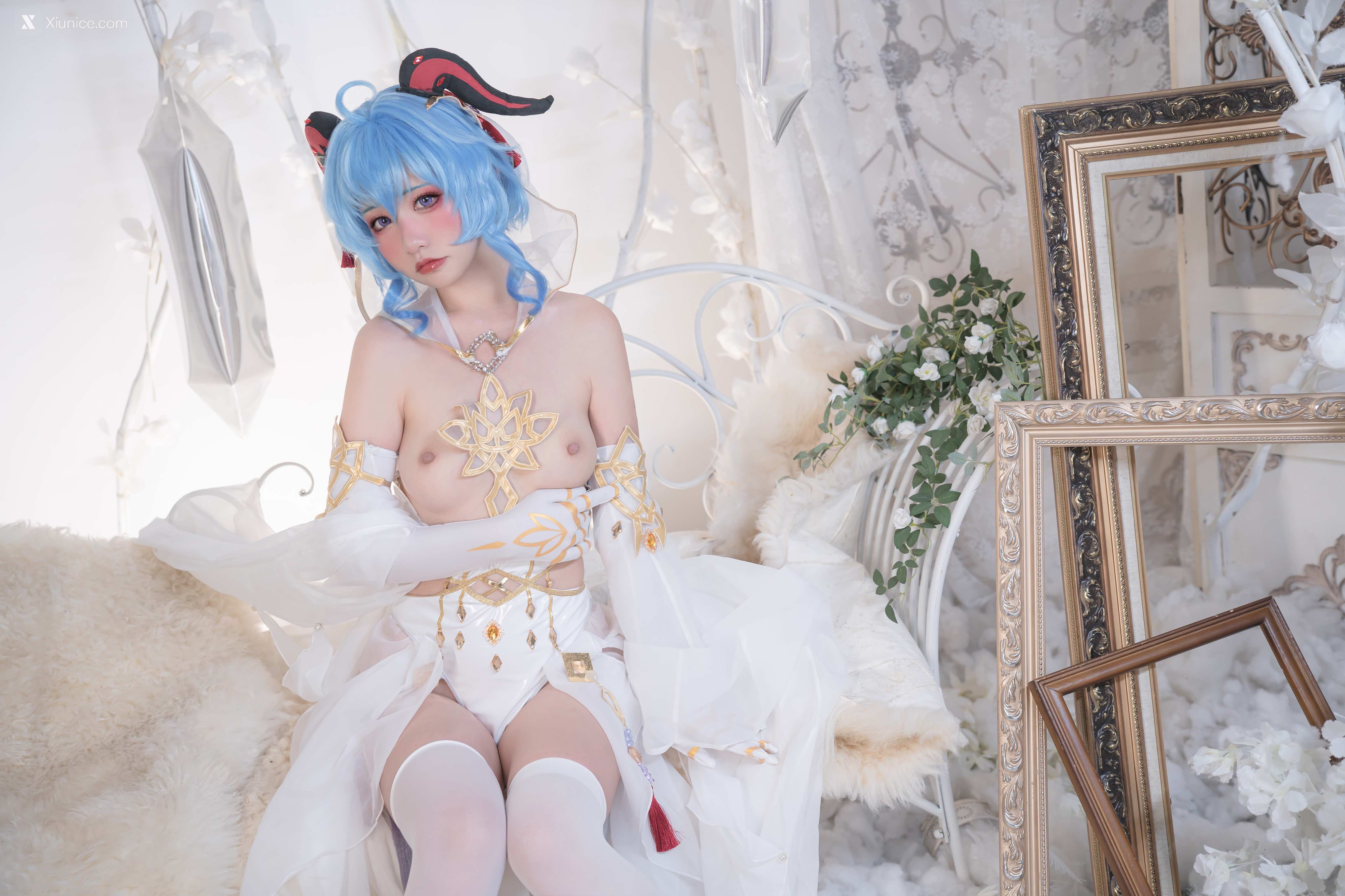 Coser@爆机少女喵小吉 (Nekokoyoshi) 12月T3 双子：最强冰雪组合 第24张