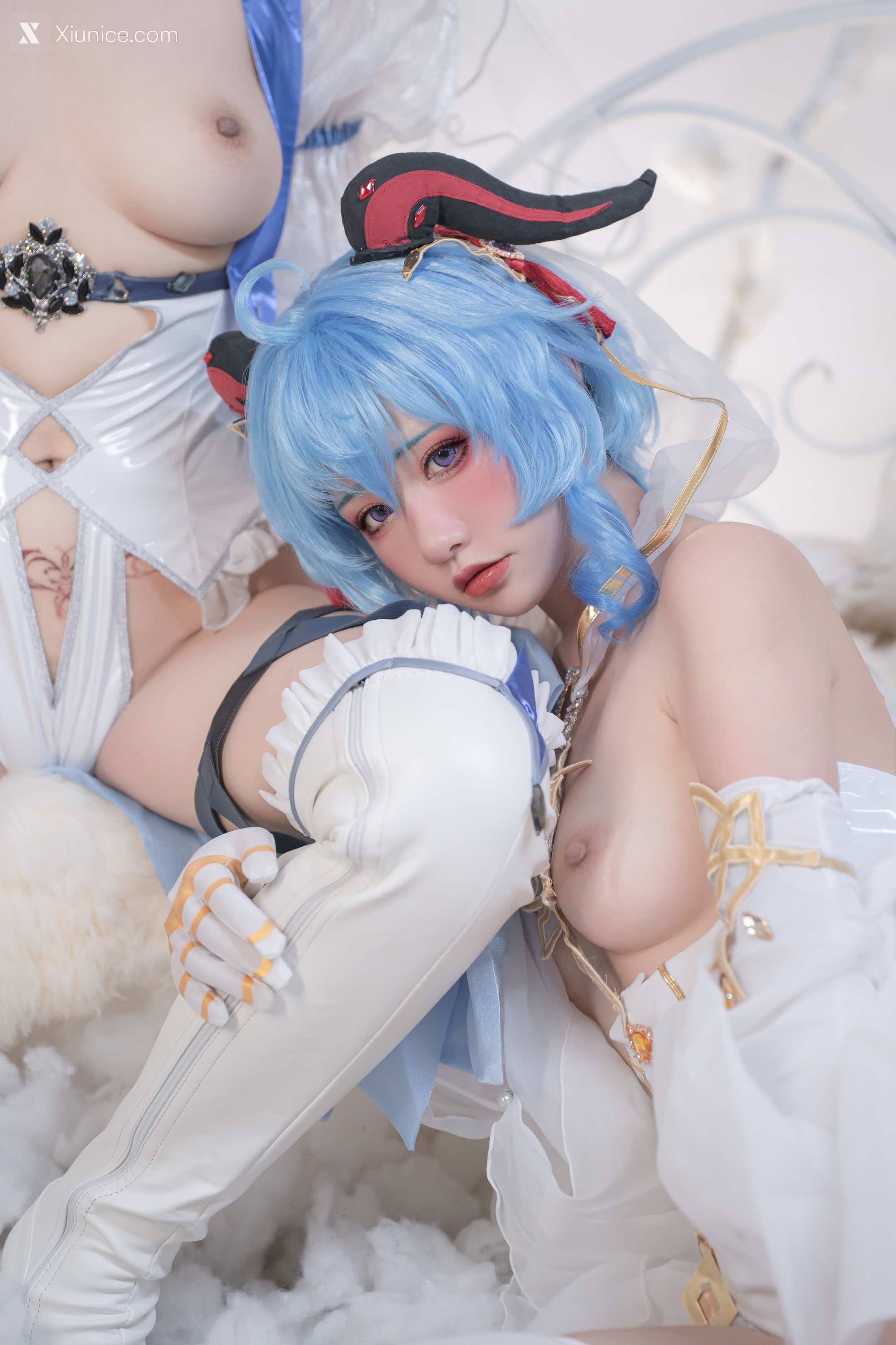 Coser@爆机少女喵小吉 (Nekokoyoshi) 12月T3 双子：最强冰雪组合 第40张