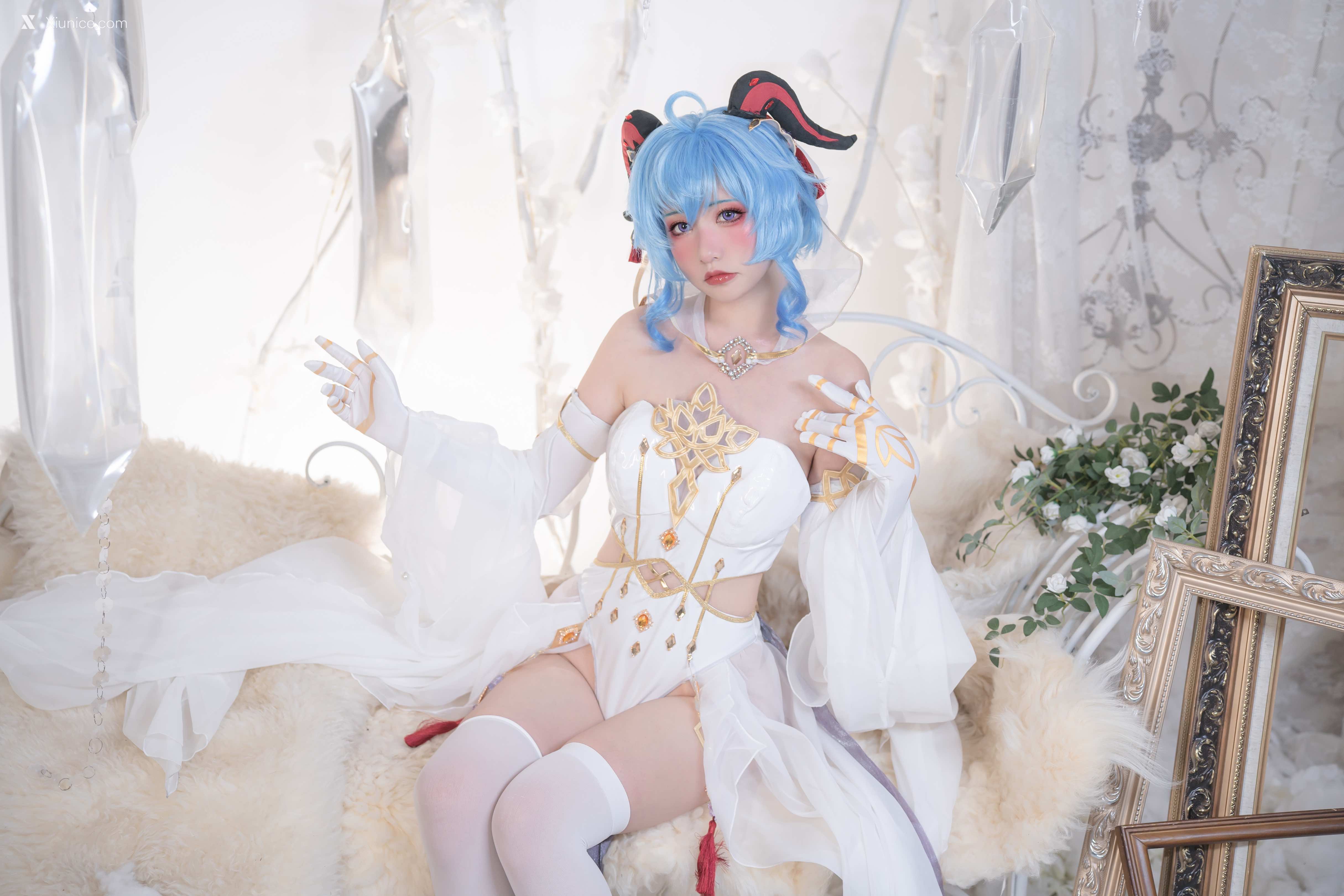 Coser@爆机少女喵小吉 (Nekokoyoshi) 12月T3 双子：最强冰雪组合 第89张