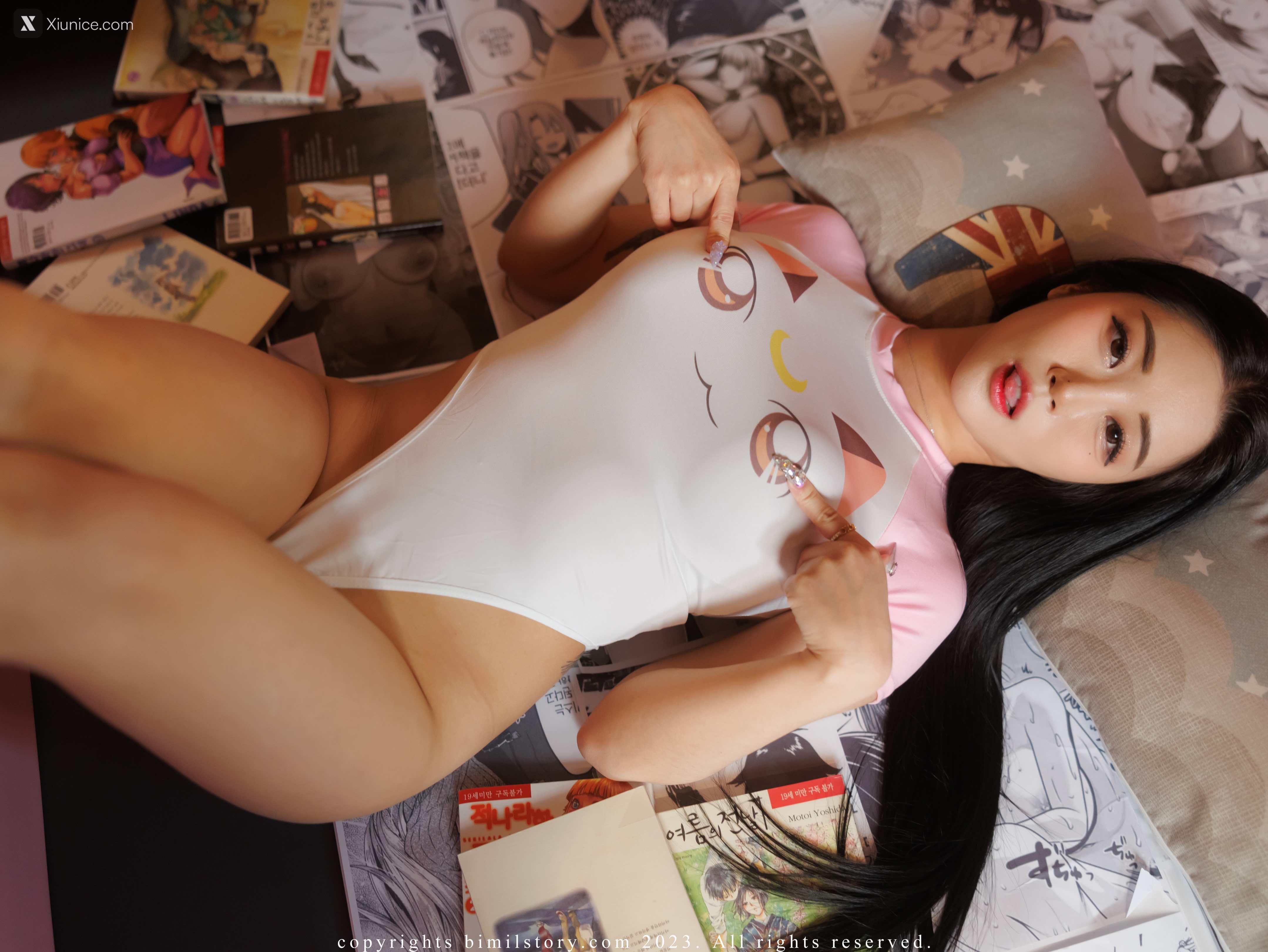 Bimilstory Bomi (보미) Vol.38 Part-timer Girl at a Comic Book Cafe 第152张
