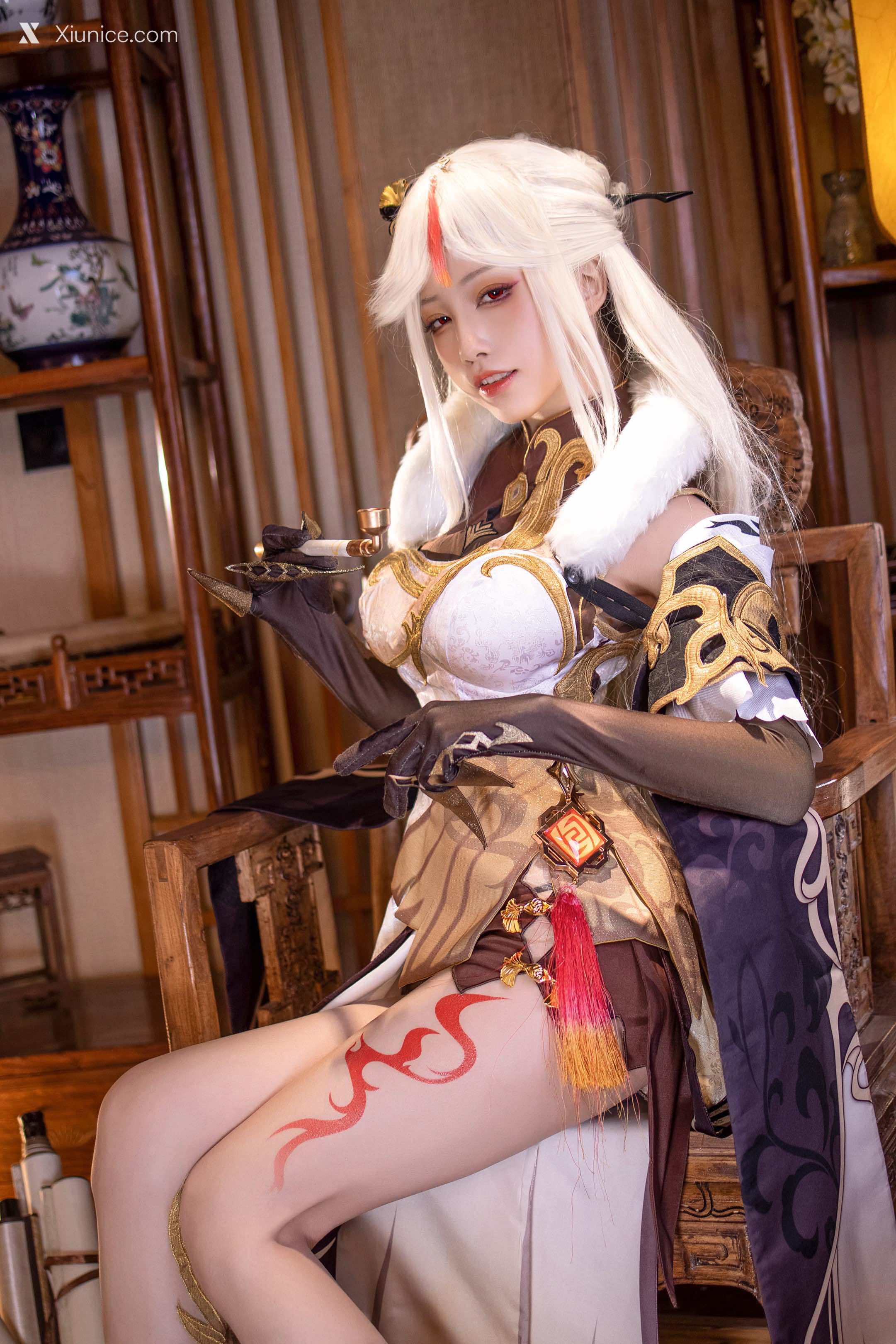 Coser@水淼Aqua – Vol.145 北斗原造型+凝光原造型 第61张