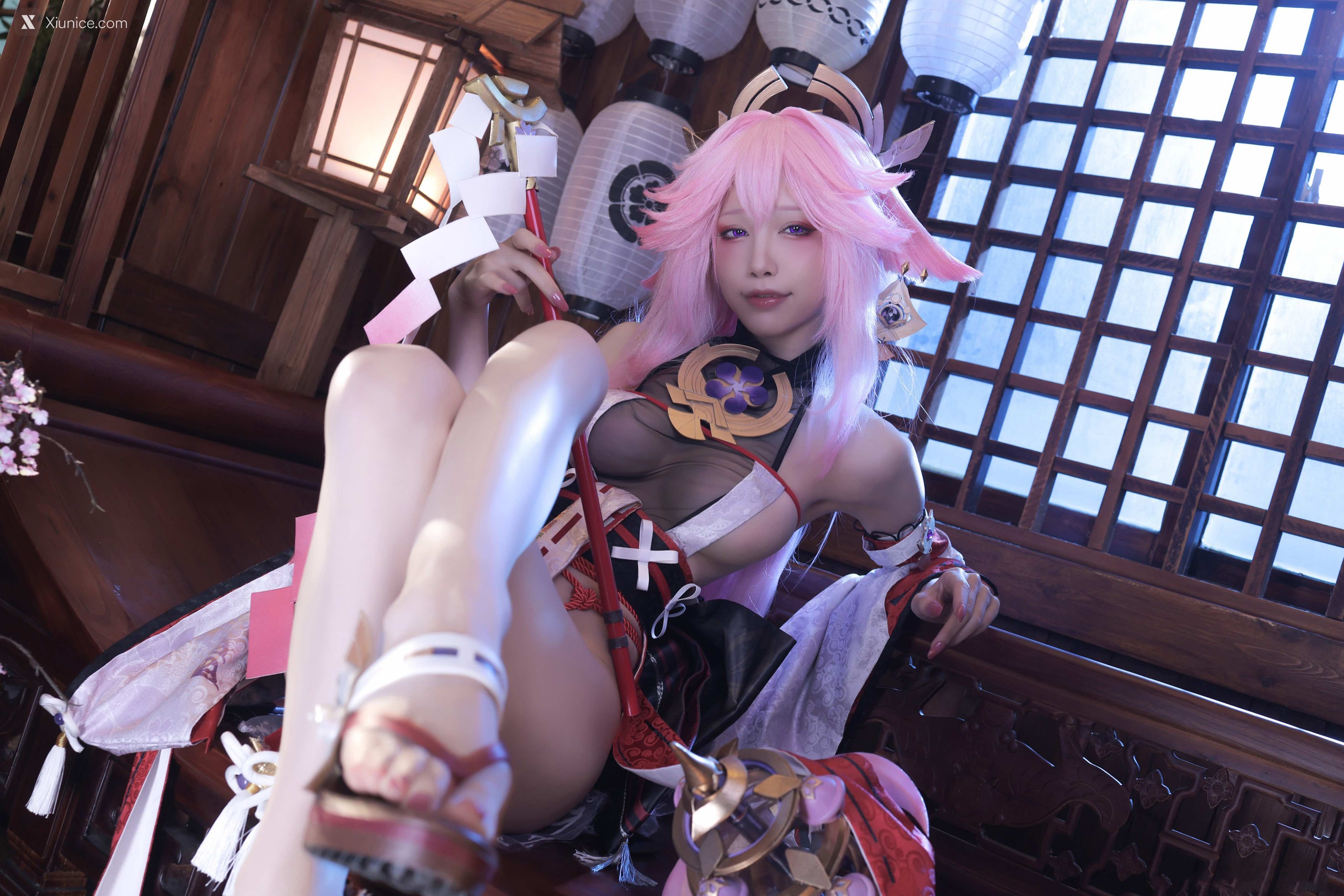 Coser@水淼Aqua – Vol.134 新八重神子 第12张