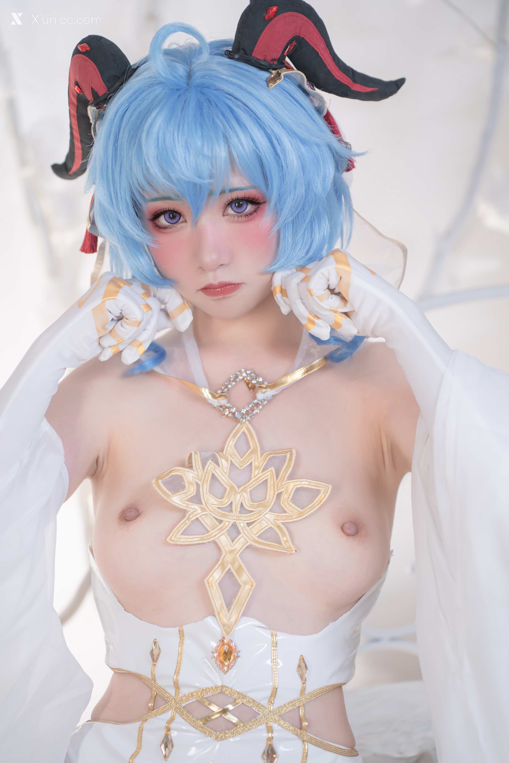 Coser@爆机少女喵小吉 (Nekokoyoshi) 12月T3 双子：最强冰雪组合 第31张