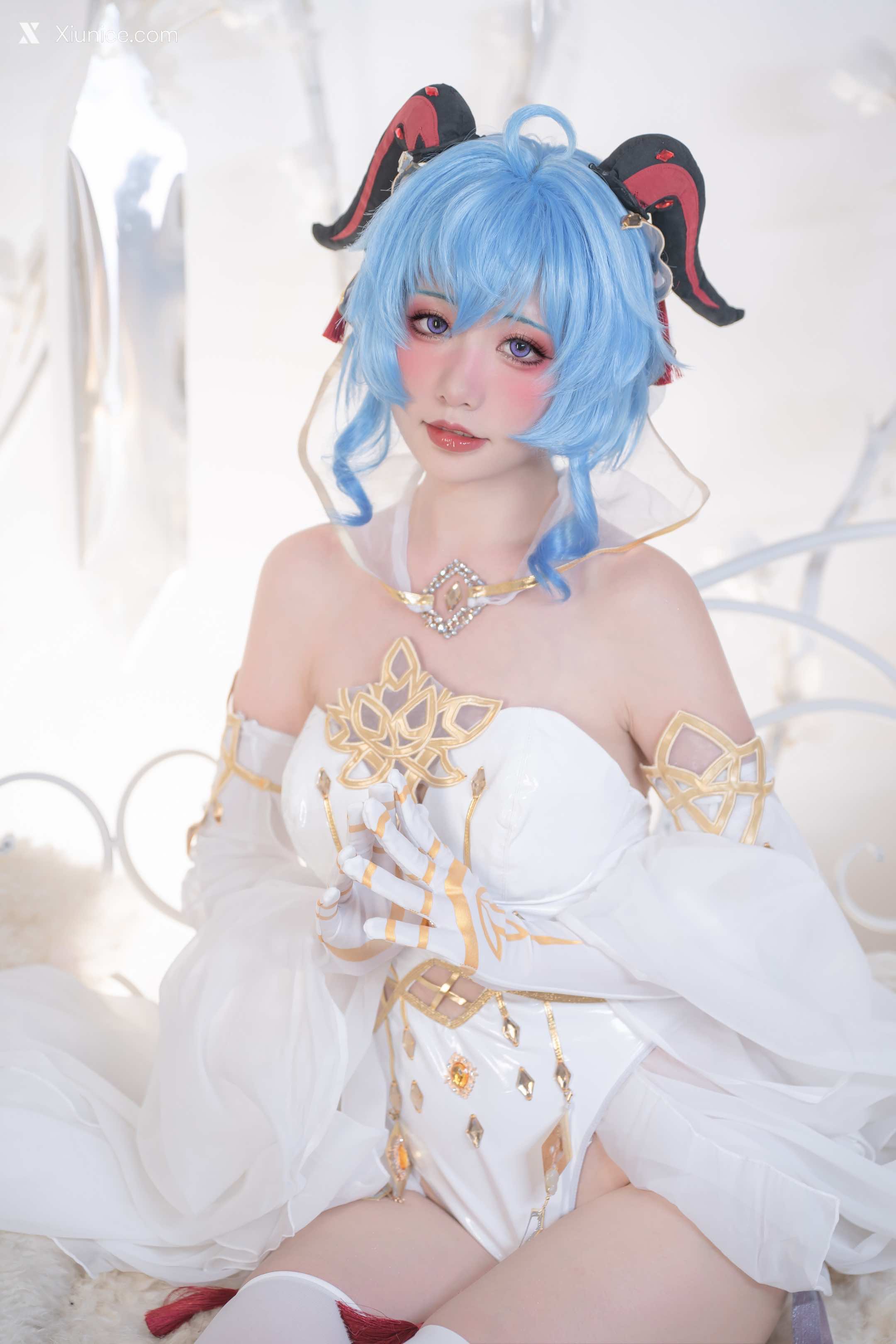 Coser@爆机少女喵小吉 (Nekokoyoshi) 12月T3 双子：最强冰雪组合 第3张