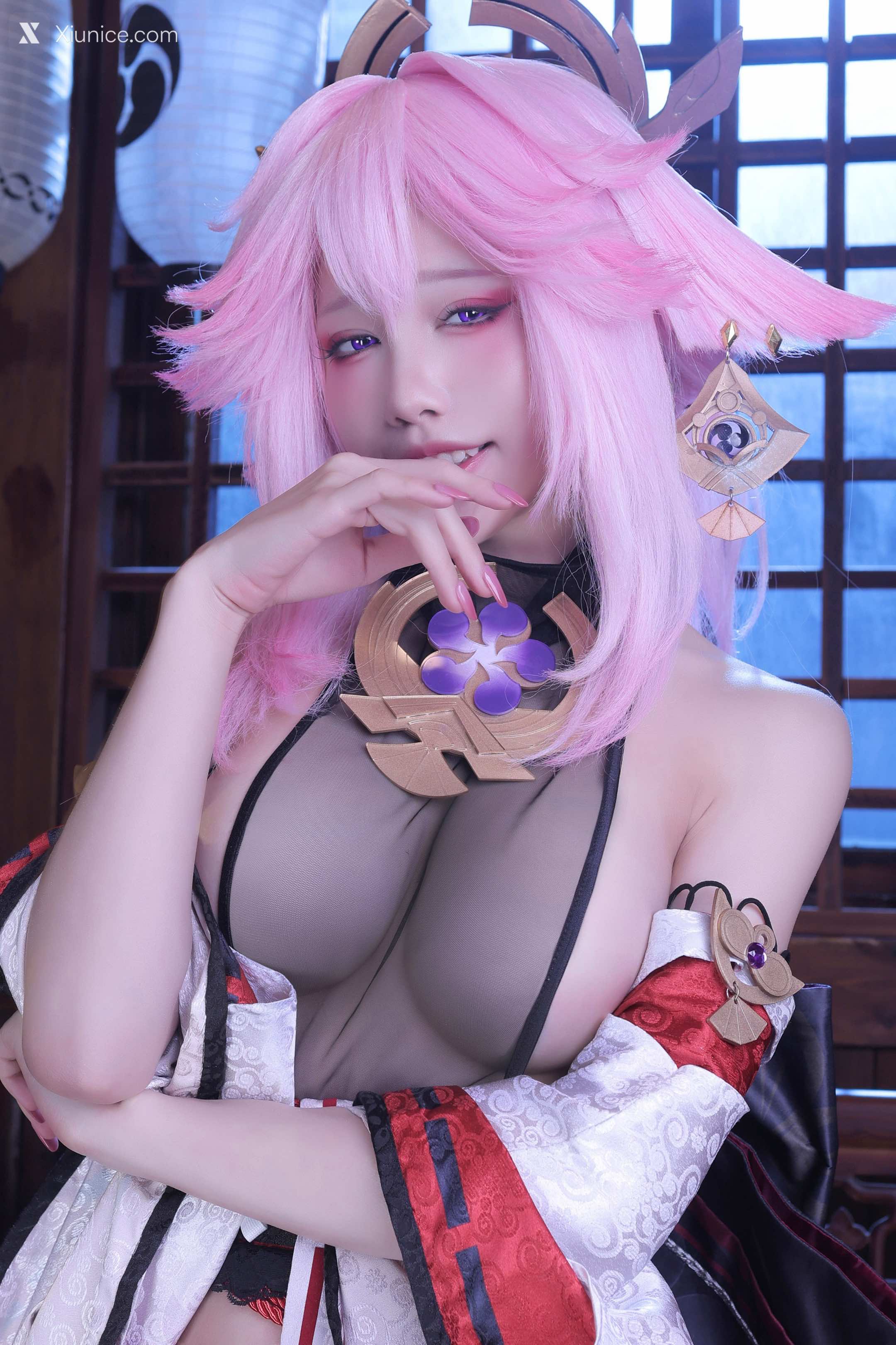 Coser@水淼Aqua – Vol.134 新八重神子 第40张