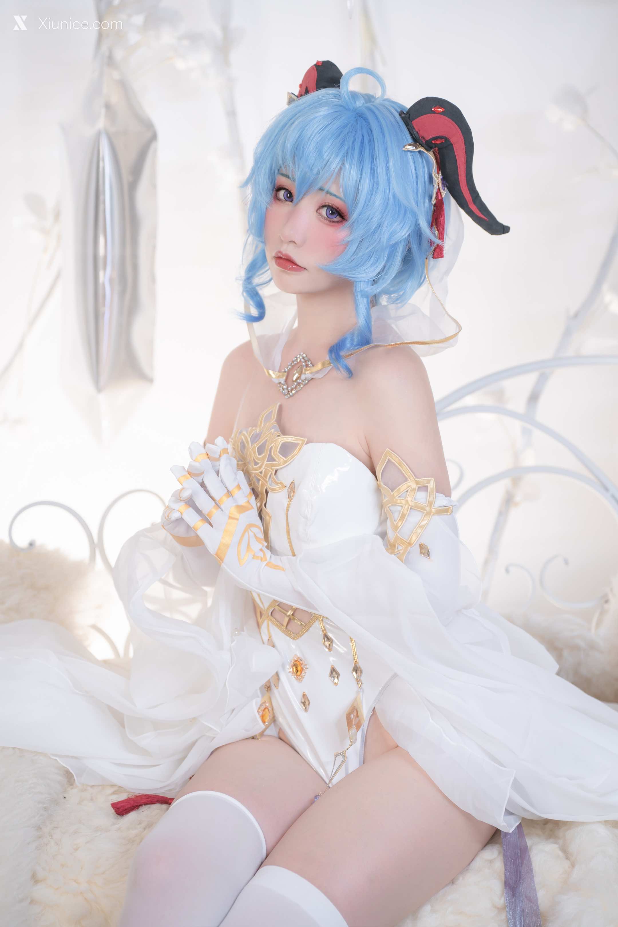 Coser@爆机少女喵小吉 (Nekokoyoshi) 12月T3 双子：最强冰雪组合 第8张