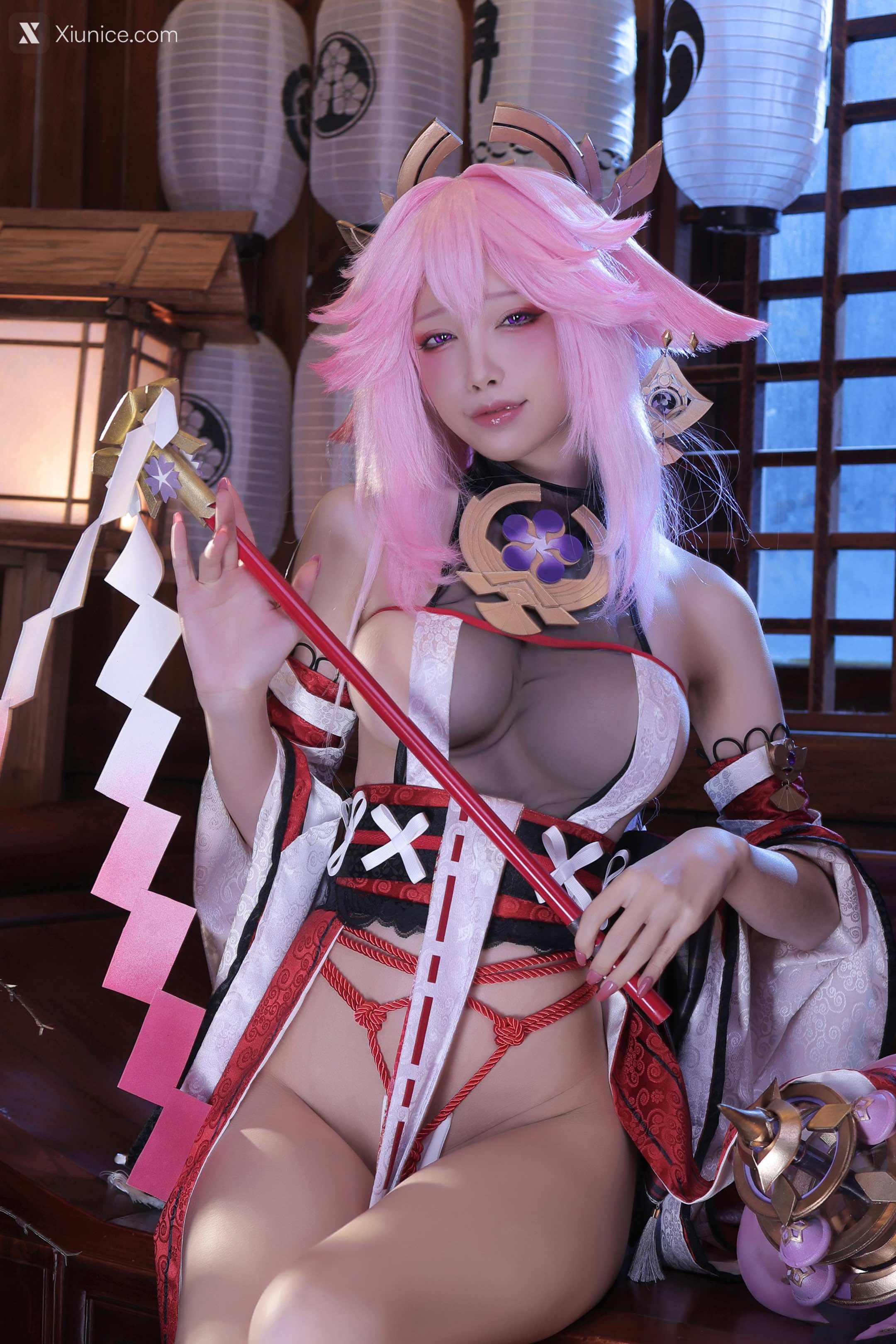 Coser@水淼Aqua – Vol.134 新八重神子 第9张