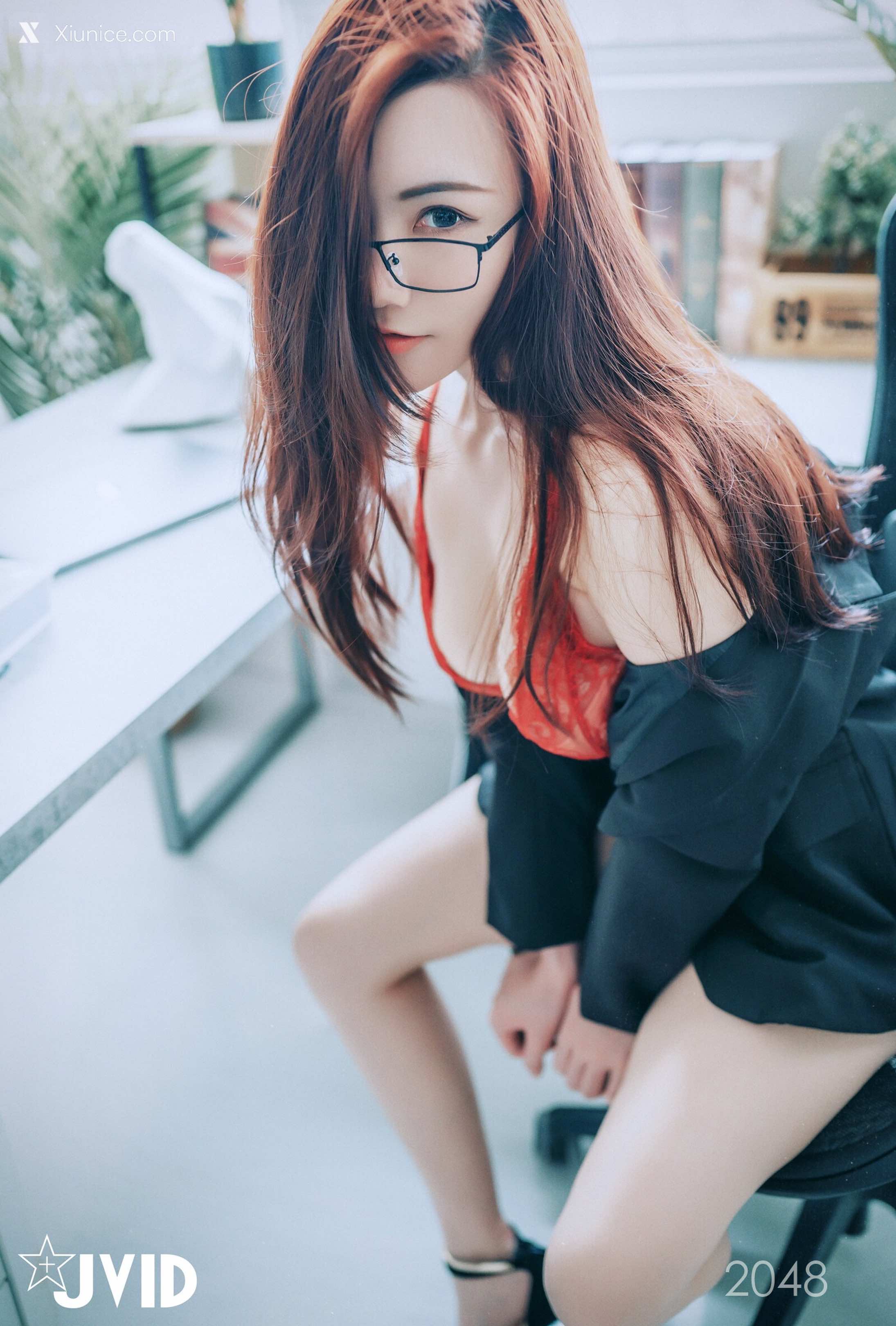 JVID – 葉小敏 – 情欲女秘書の居家辦公 第6张