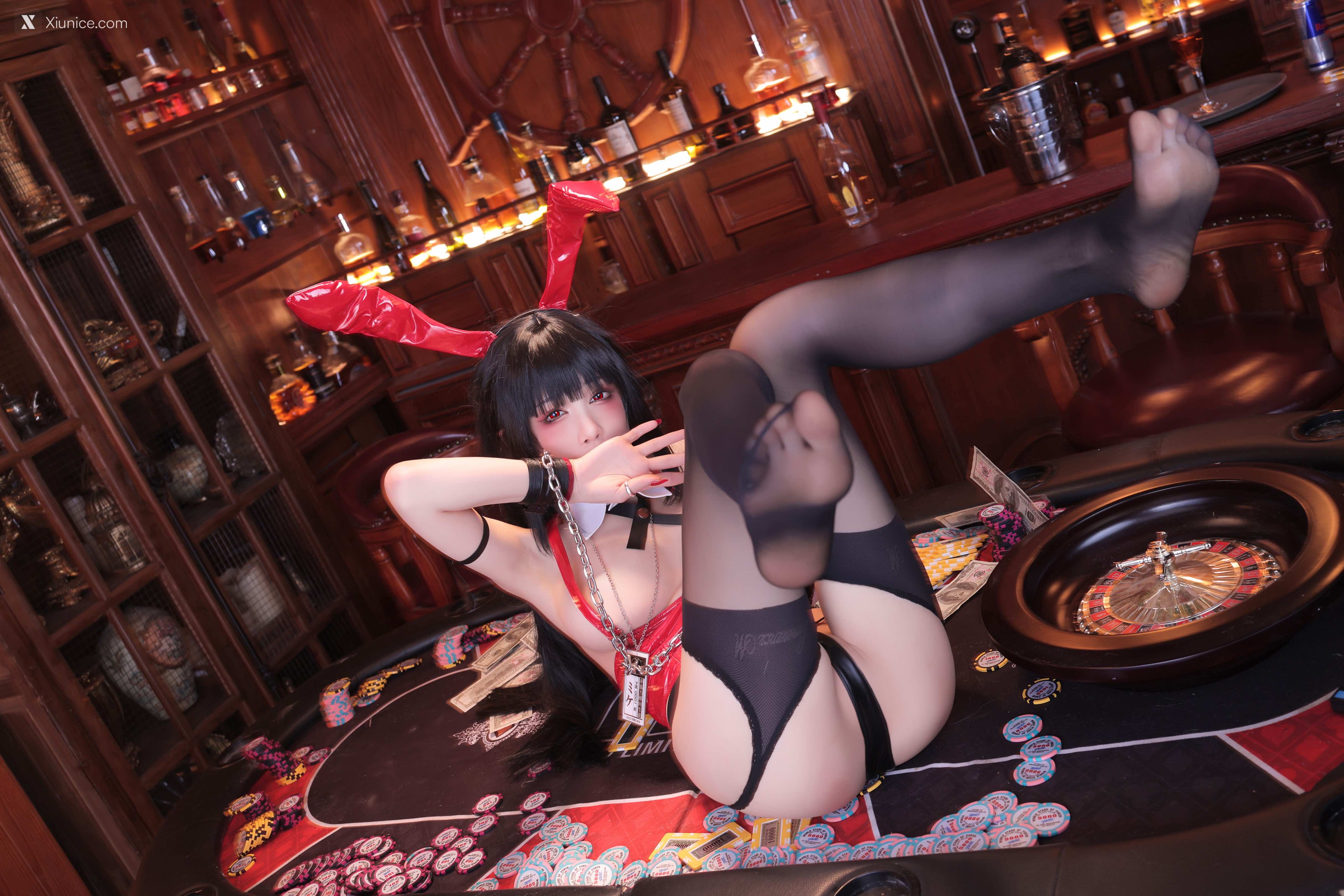 Coser@水淼Aqua – Vol.140 蛇喰梦子同人兔女郎 第14张