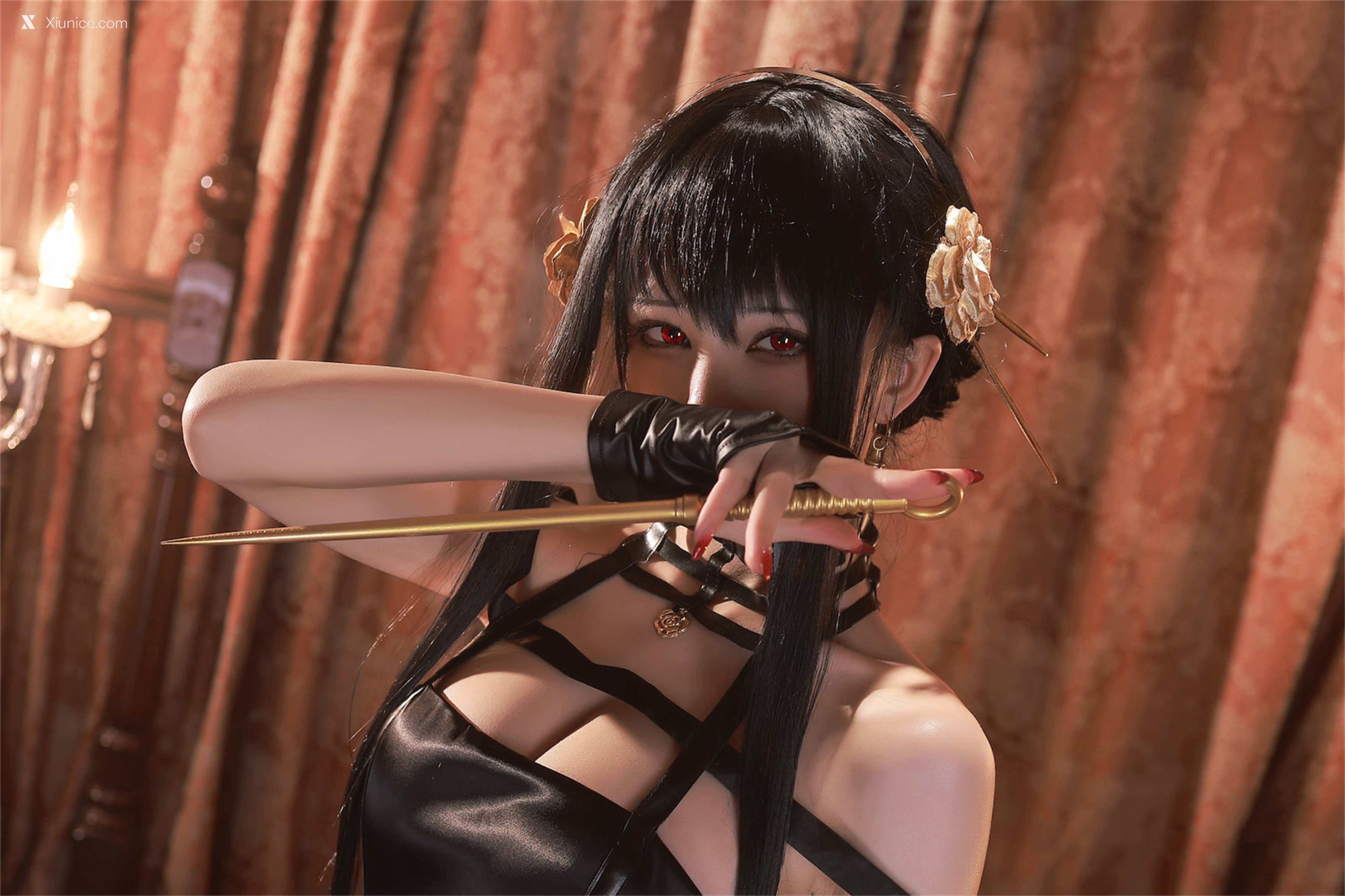 Coser@水淼Aqua – Vol.124 约尔黑礼服 第11张