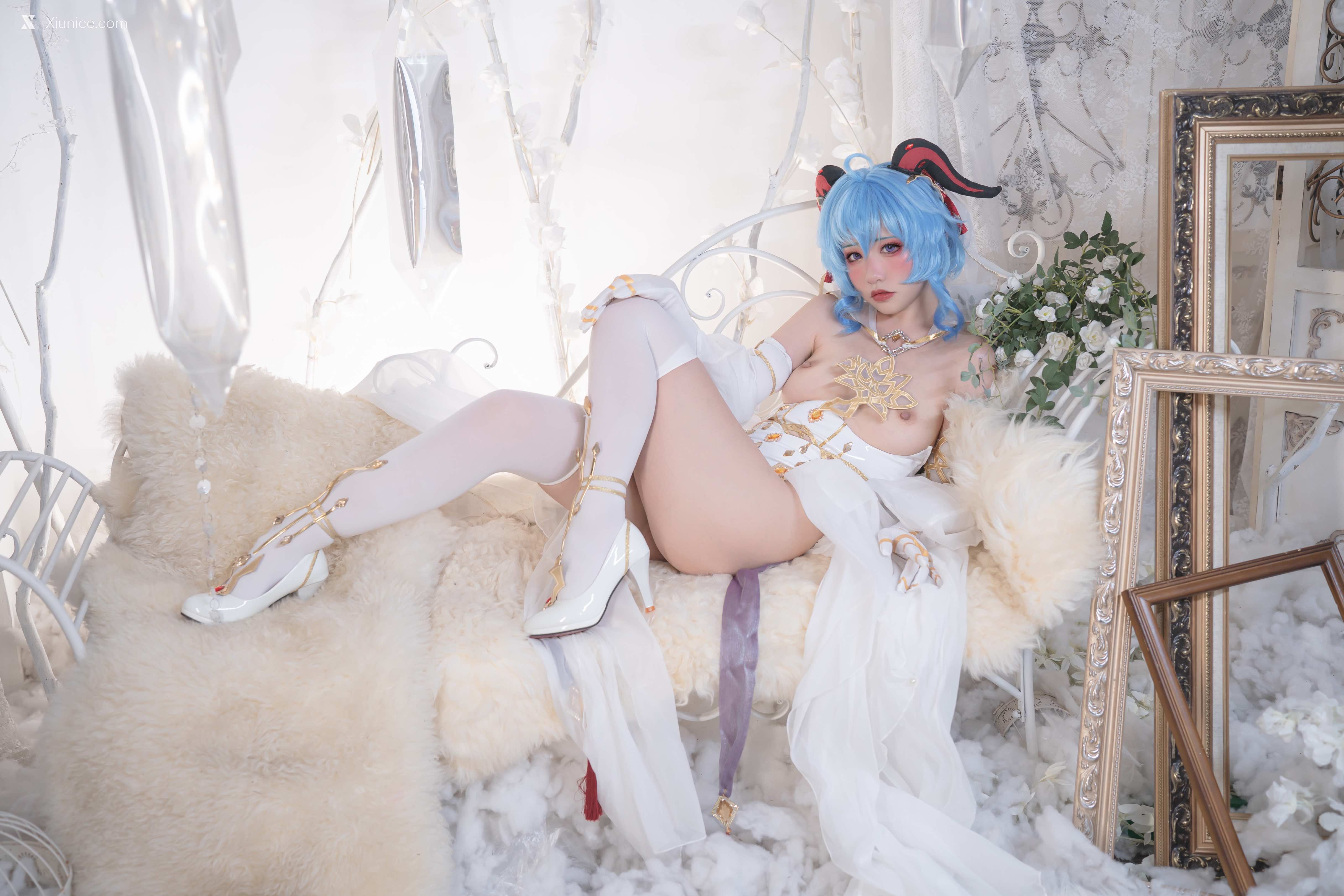 Coser@爆机少女喵小吉 (Nekokoyoshi) 12月T3 双子：最强冰雪组合 第35张