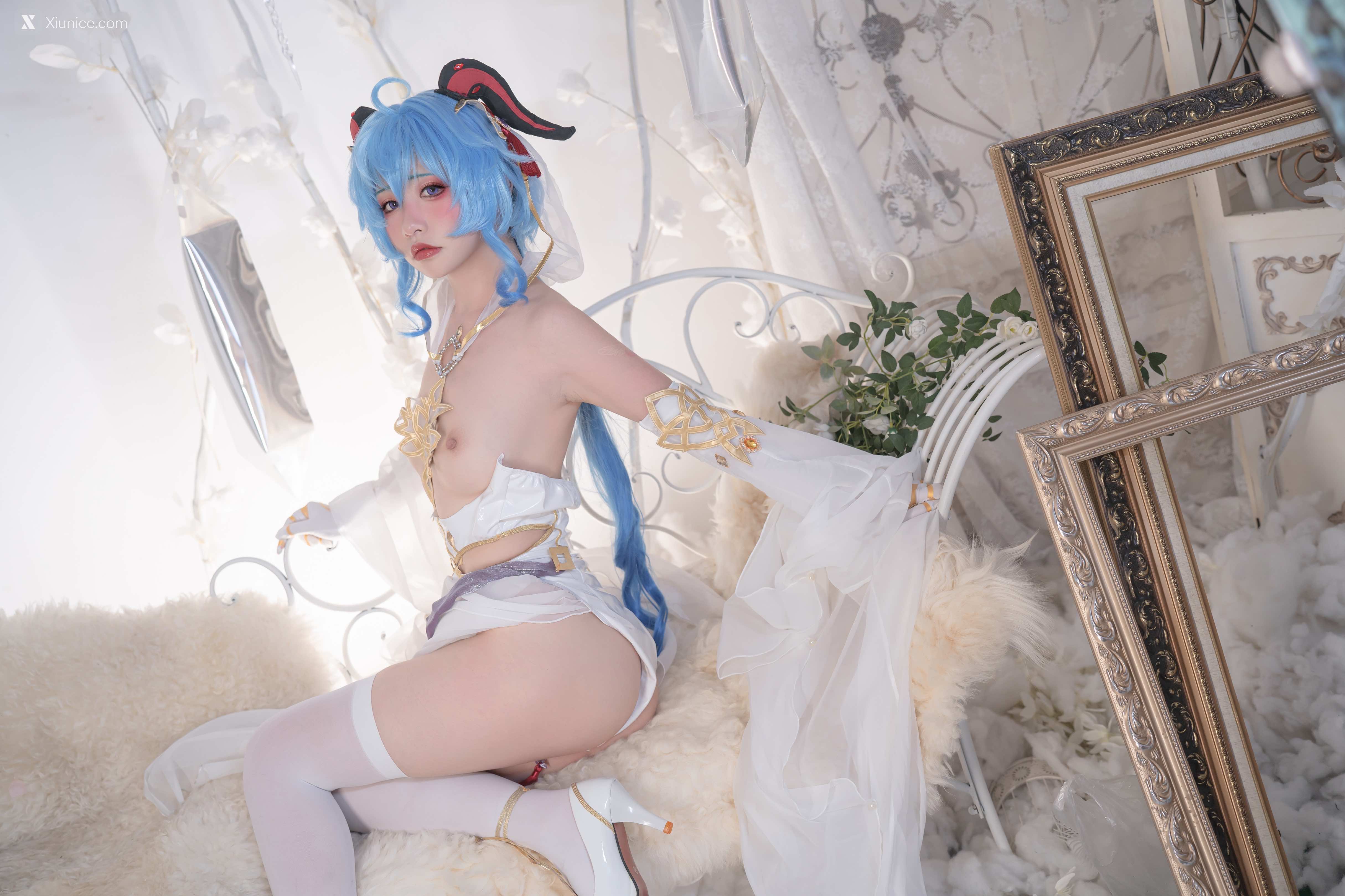Coser@爆机少女喵小吉 (Nekokoyoshi) 12月T3 双子：最强冰雪组合 第84张