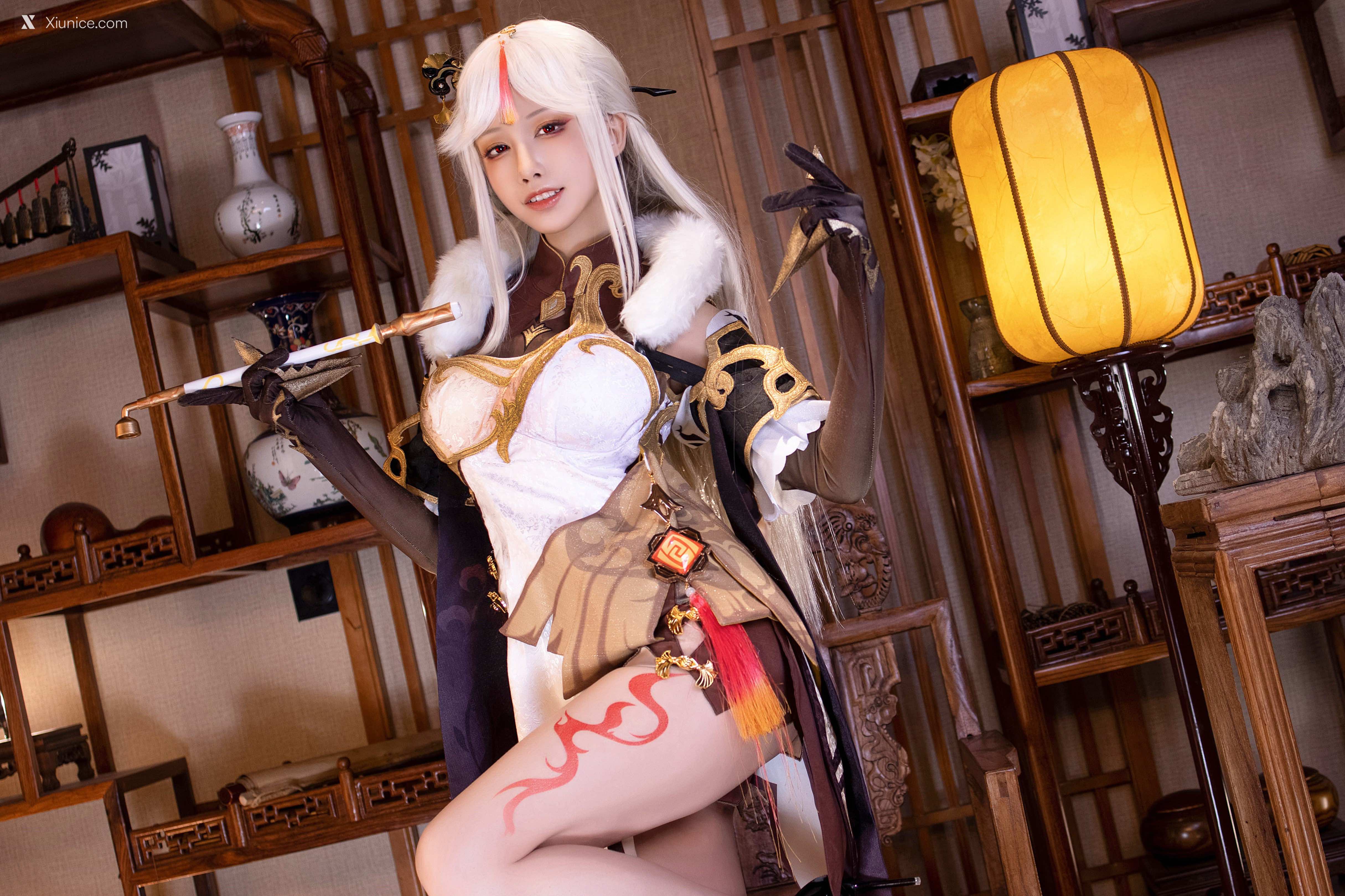 Coser@水淼Aqua – Vol.145 北斗原造型+凝光原造型 第34张