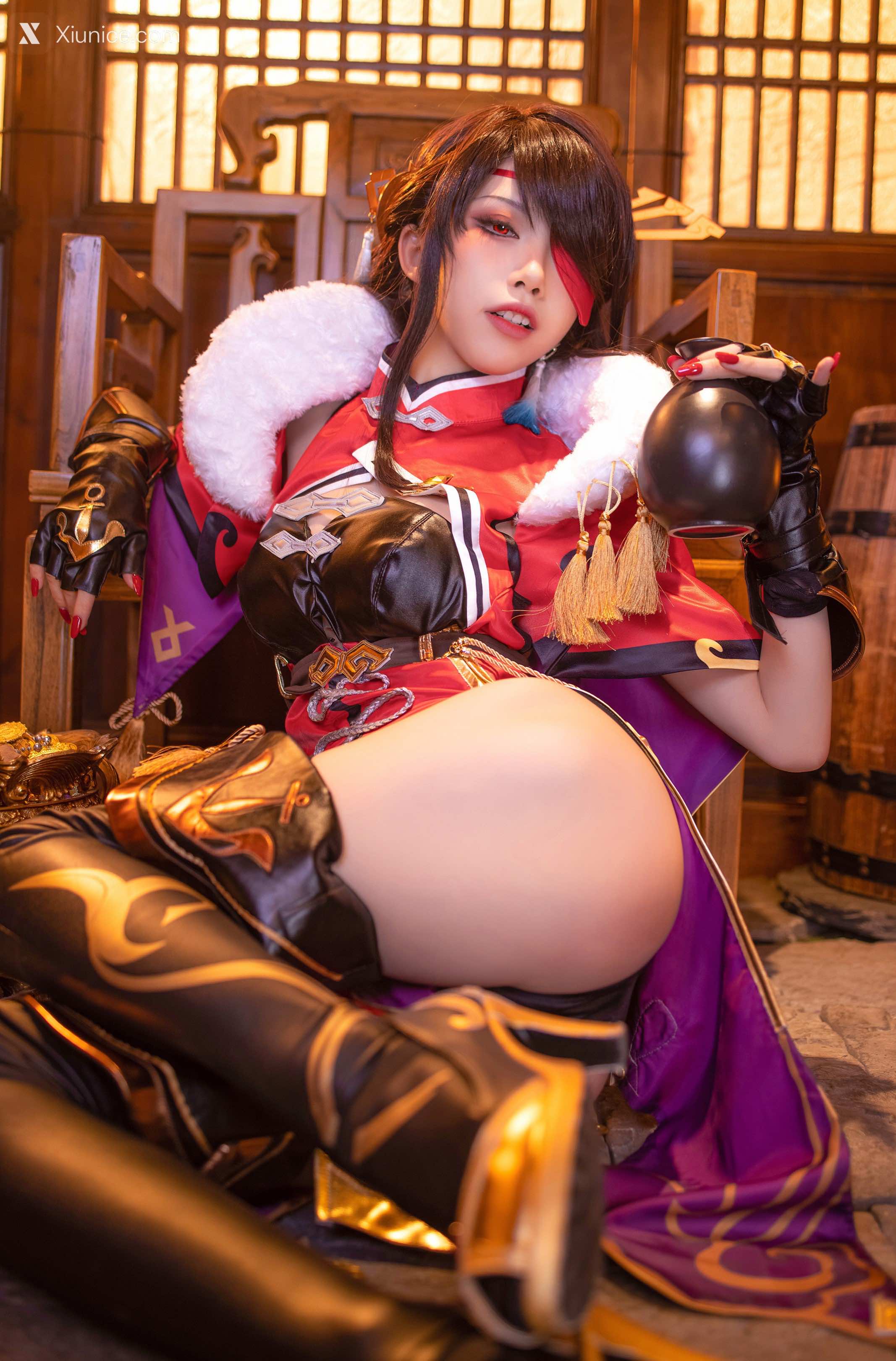 Coser@水淼Aqua – Vol.145 北斗原造型+凝光原造型 第72张