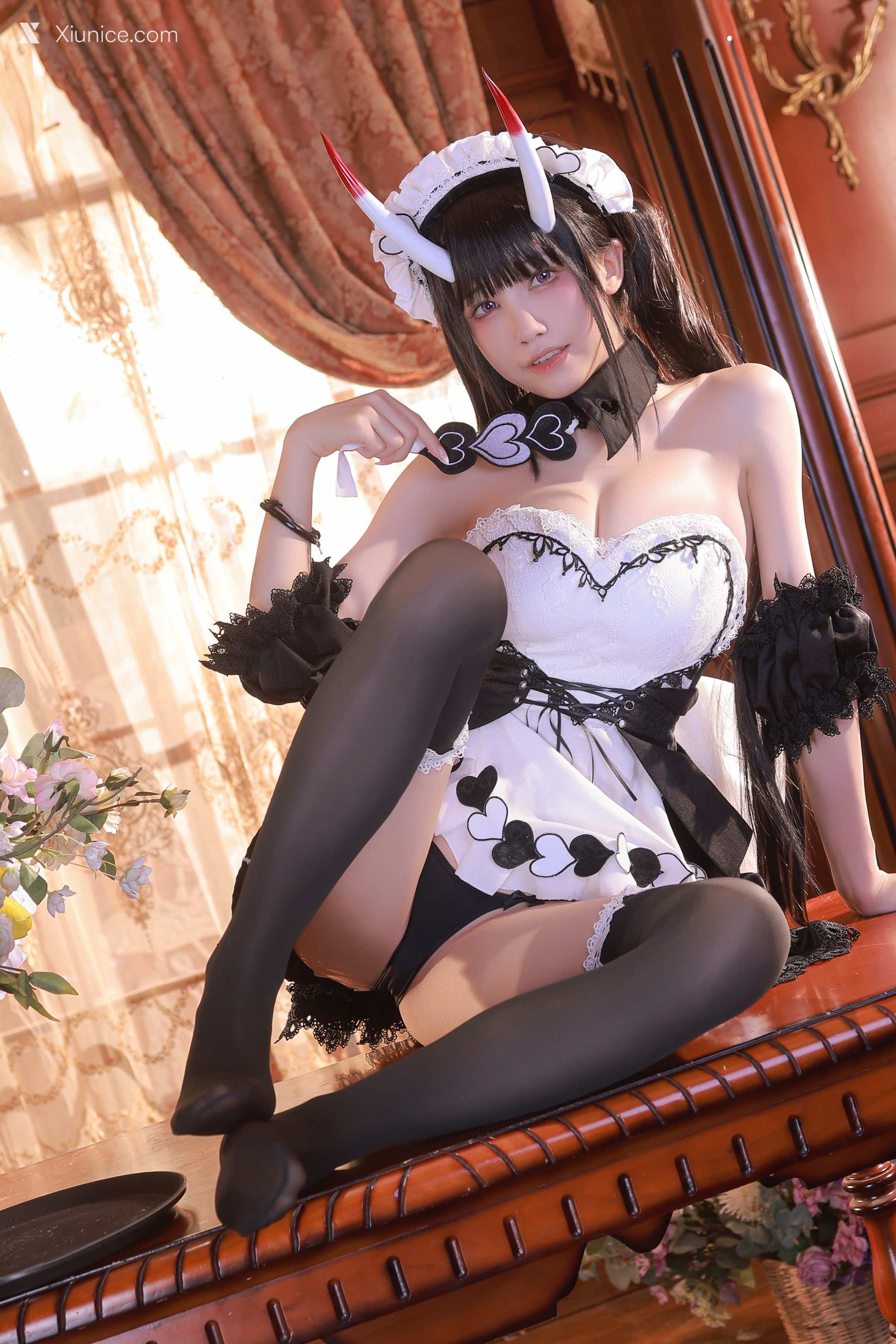 Coser@水淼Aqua – Vol.129 AzurLane诺西罗女仆 第26张