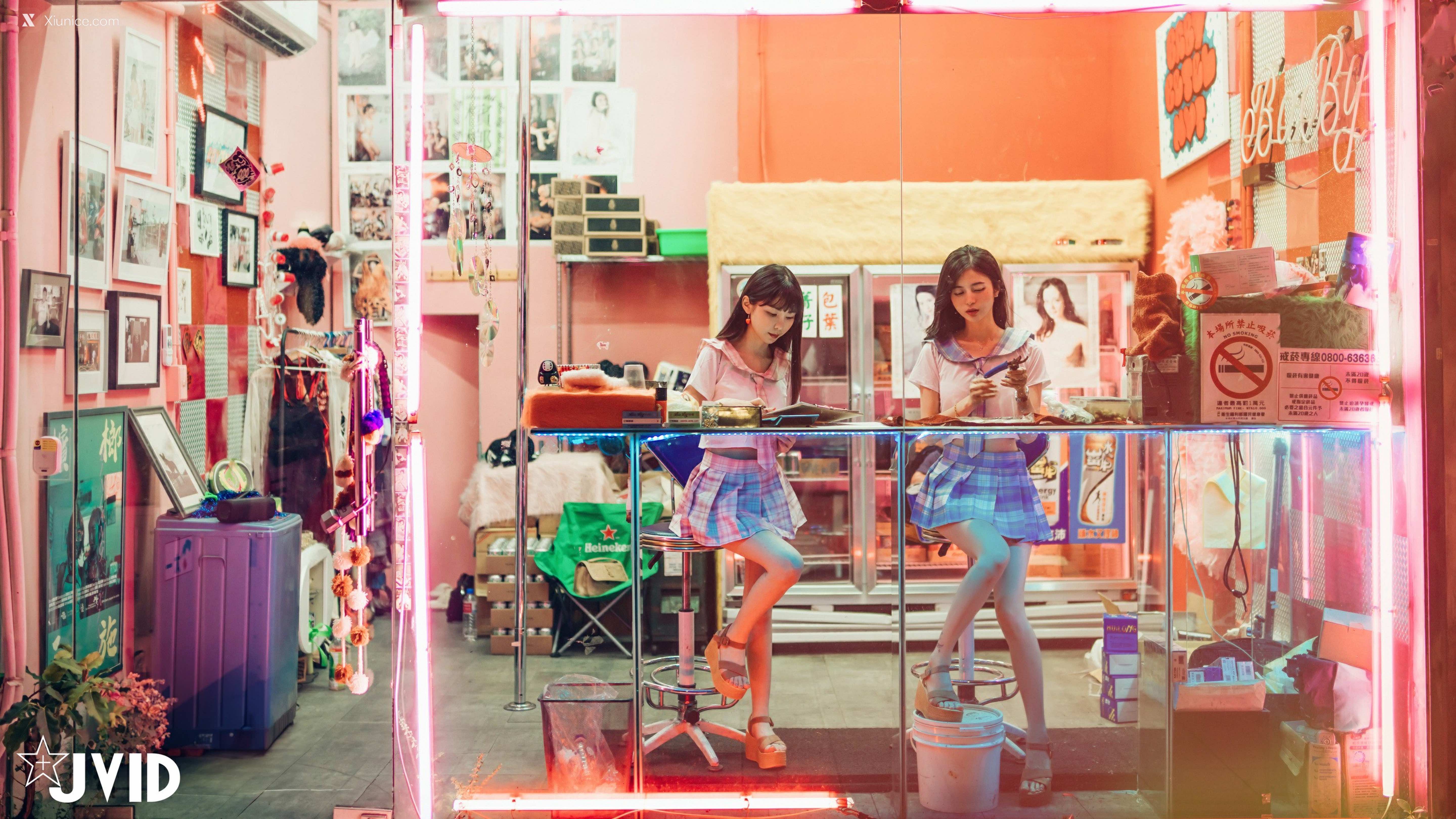 JVID – 辰辰&胎尼 – 檳榔西施情色妄想 第15张