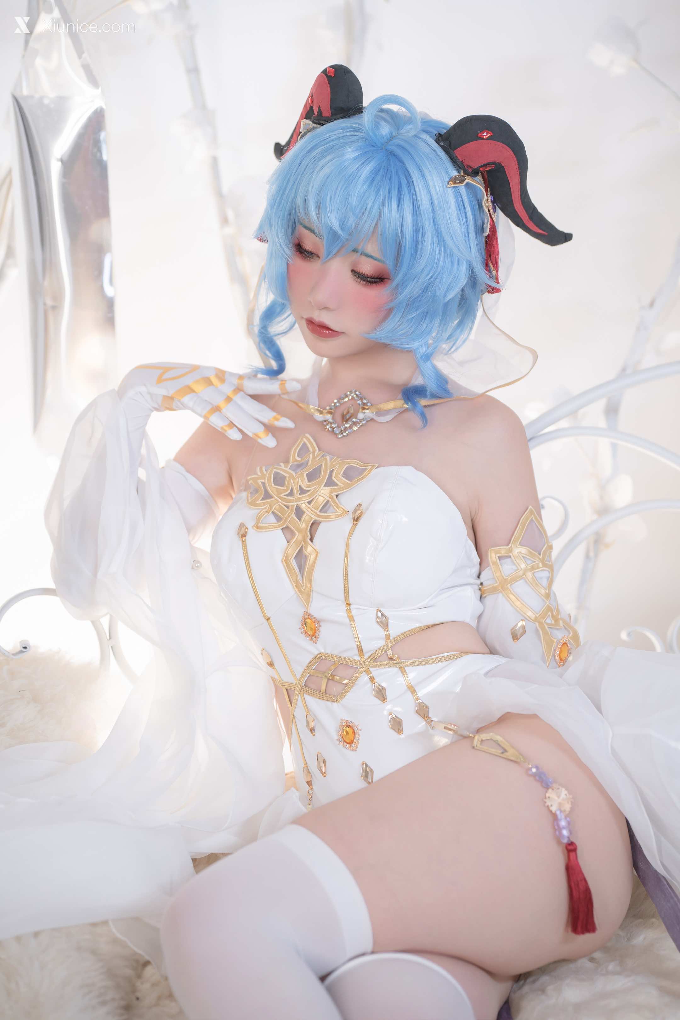 Coser@爆机少女喵小吉 (Nekokoyoshi) 12月T3 双子：最强冰雪组合 第11张