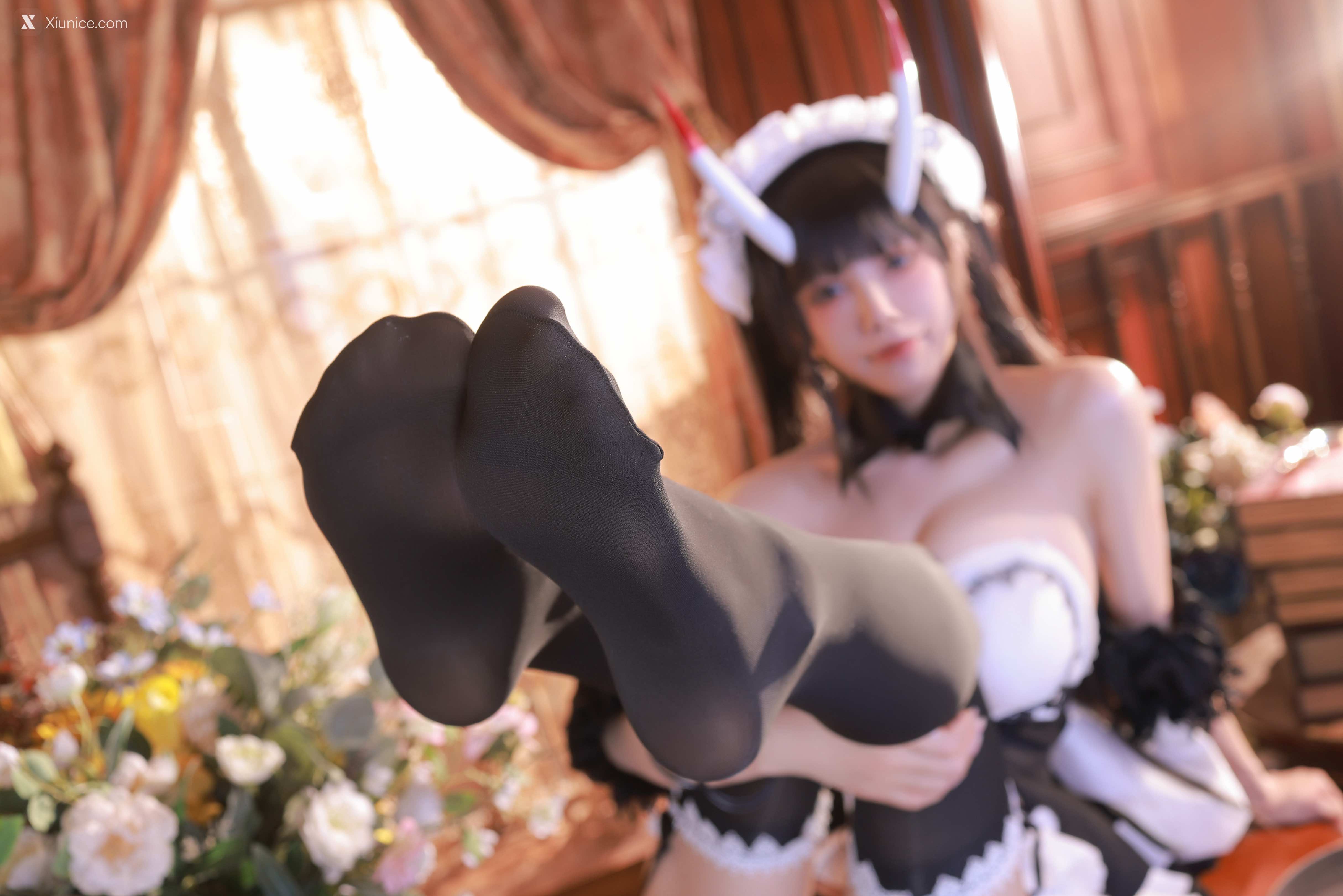 Coser@水淼Aqua – Vol.129 AzurLane诺西罗女仆 第31张