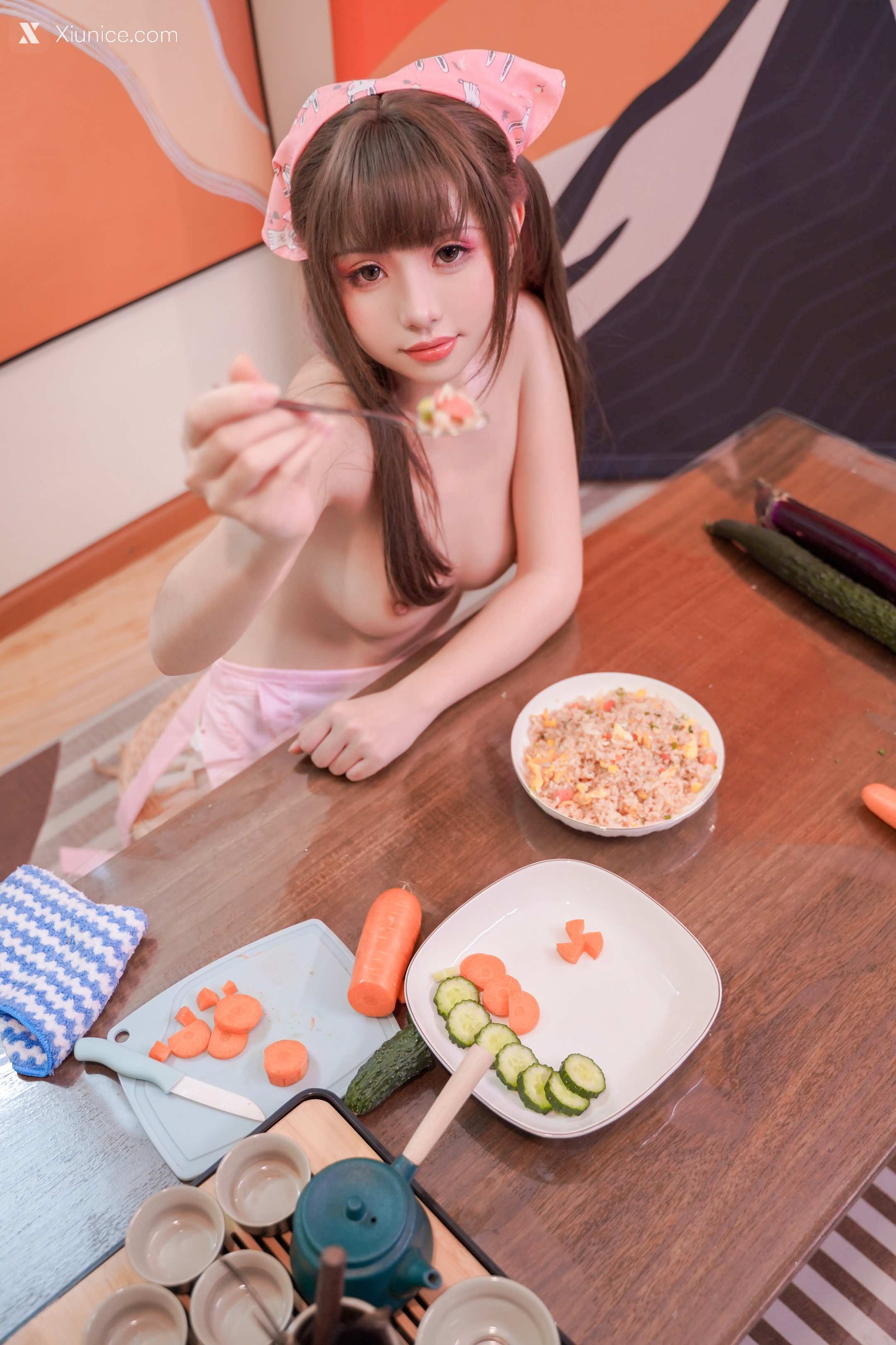 Coser@爆机少女喵小吉 (Nekokoyoshi) 12月T3 小吉的家政服务 第76张