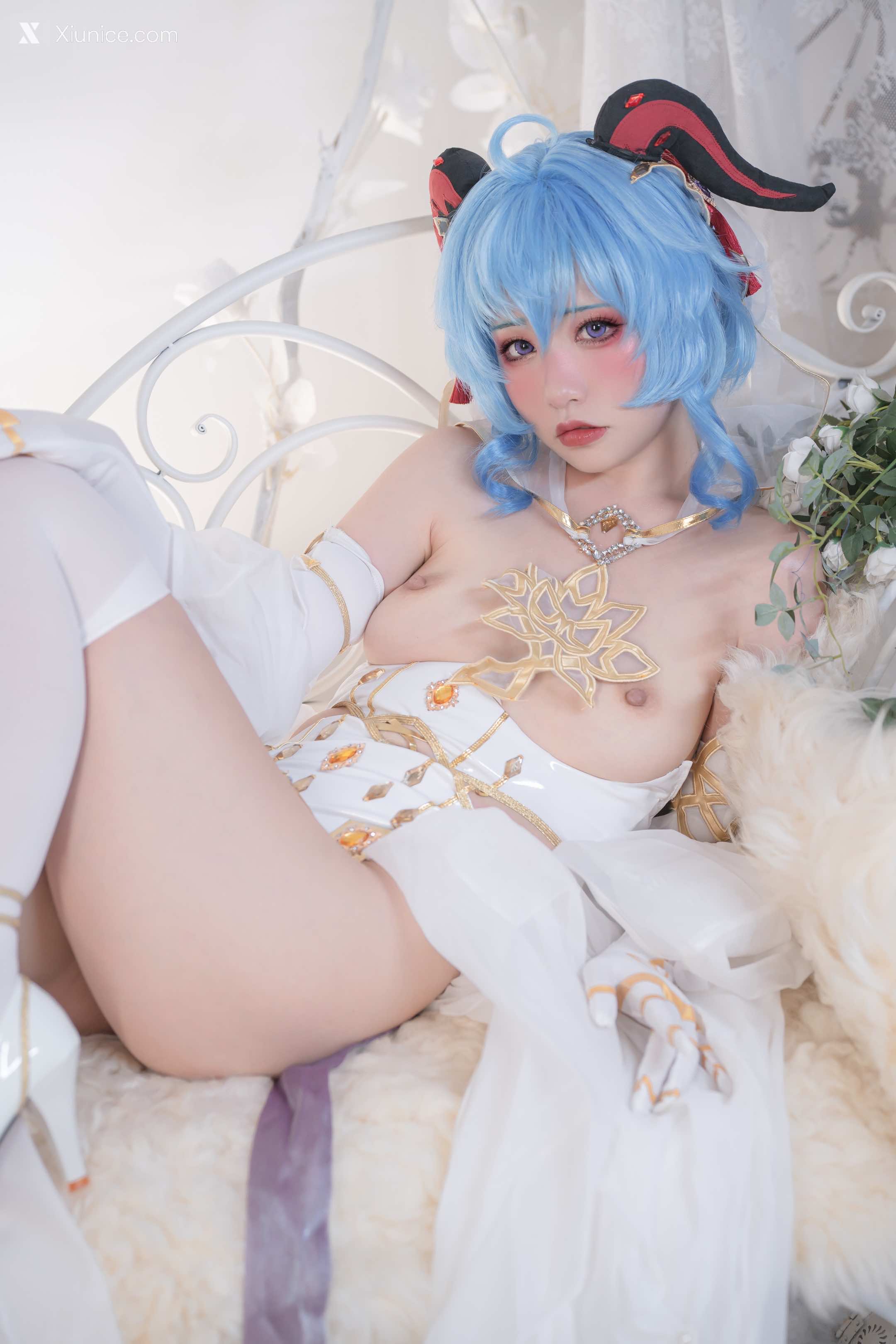 Coser@爆机少女喵小吉 (Nekokoyoshi) 12月T3 双子：最强冰雪组合 第36张