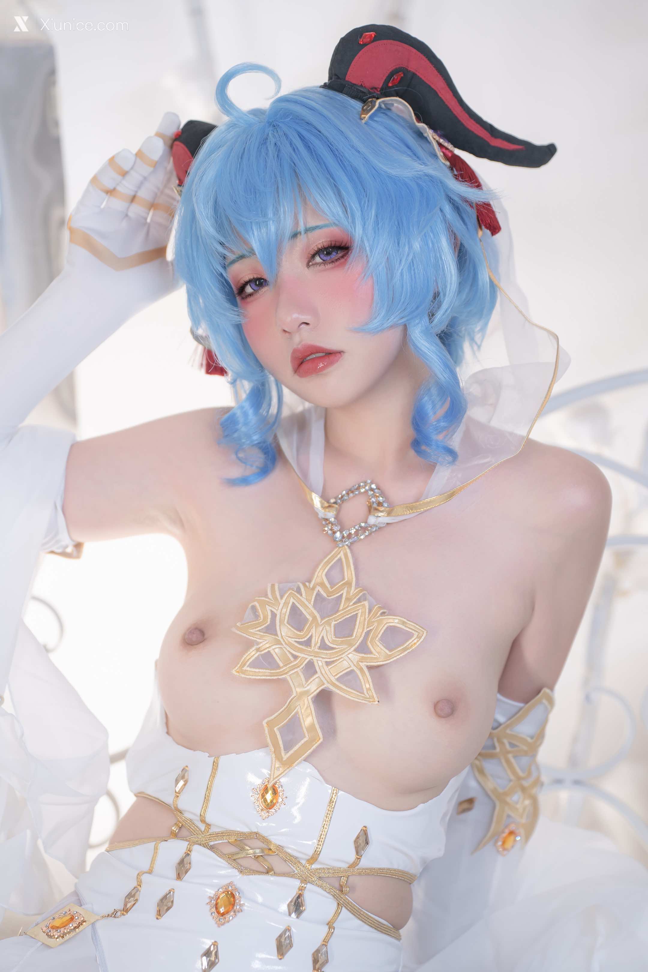 Coser@爆机少女喵小吉 (Nekokoyoshi) 12月T3 双子：最强冰雪组合 第77张
