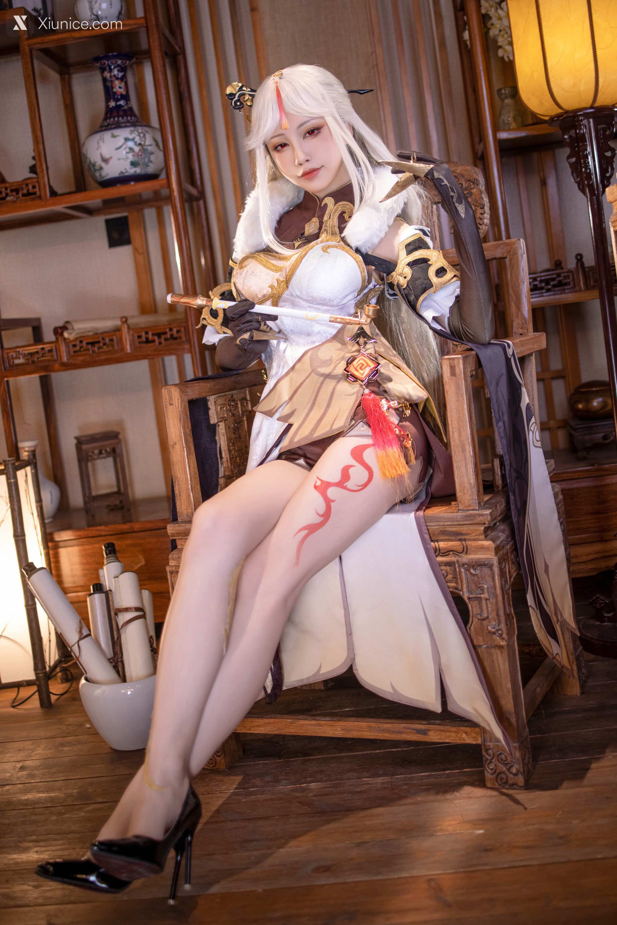Coser@水淼Aqua – Vol.145 北斗原造型+凝光原造型 第45张
