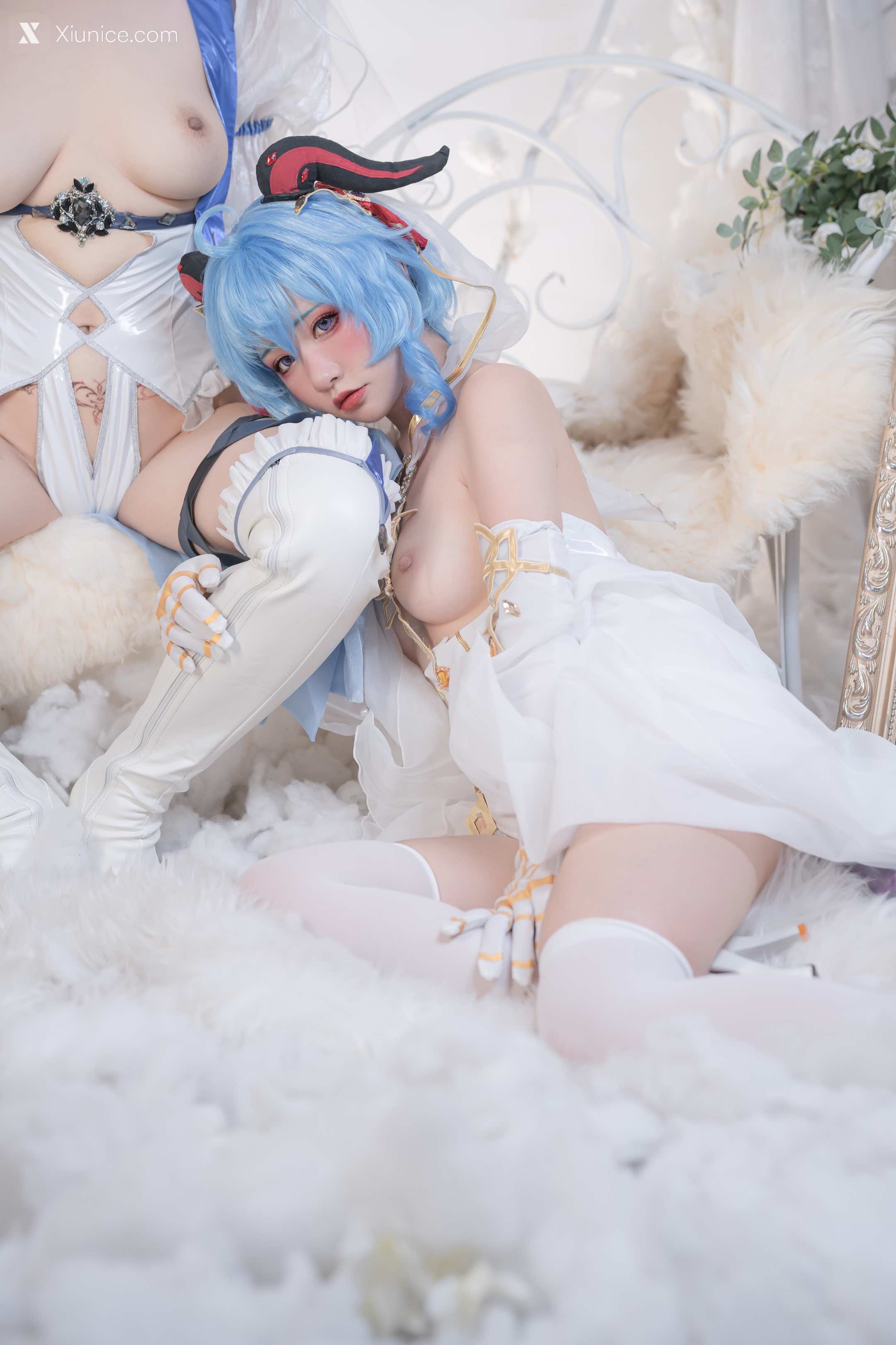 Coser@爆机少女喵小吉 (Nekokoyoshi) 12月T3 双子：最强冰雪组合 第41张