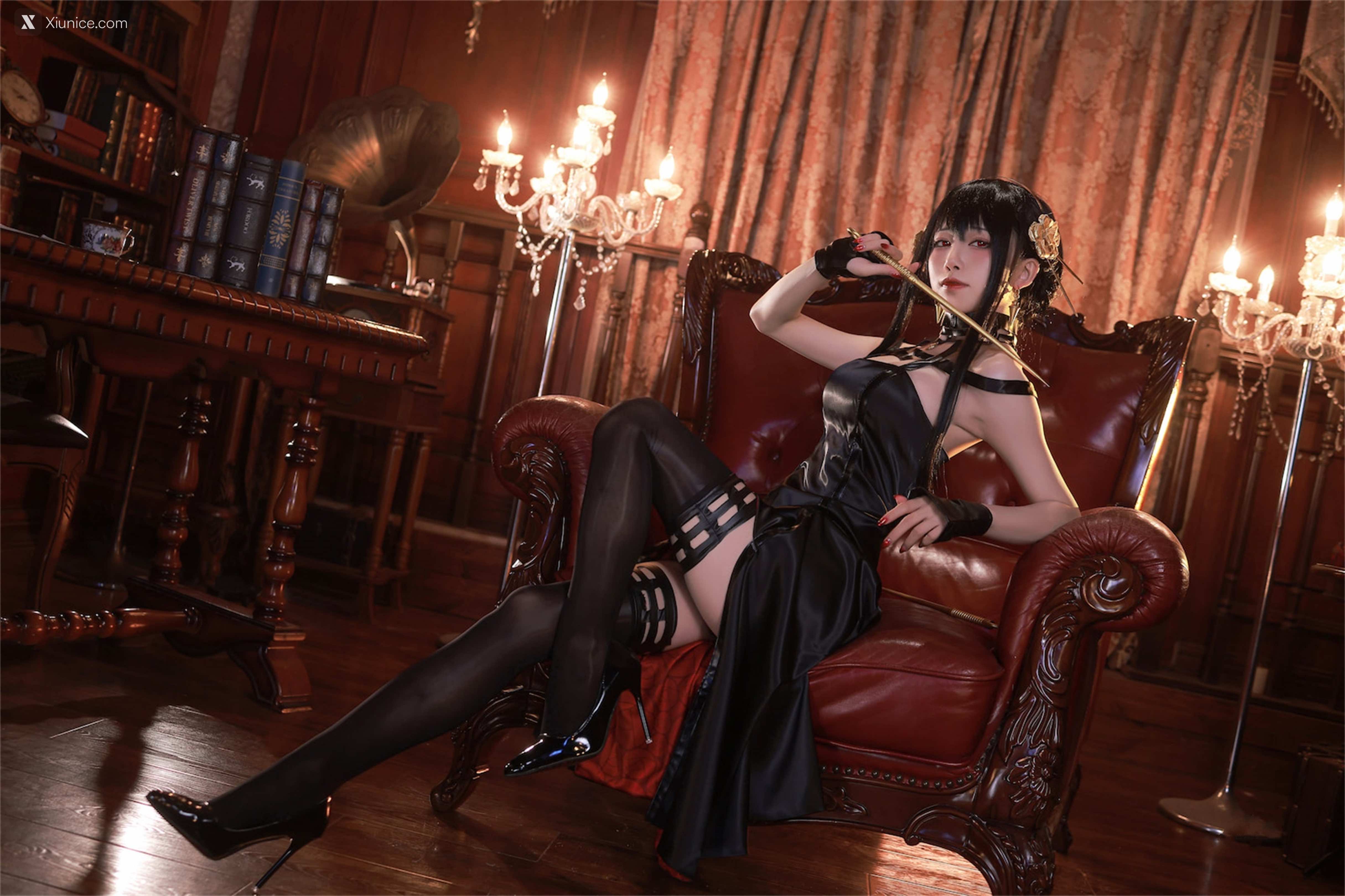 Coser@水淼Aqua – Vol.124 约尔黑礼服 第4张