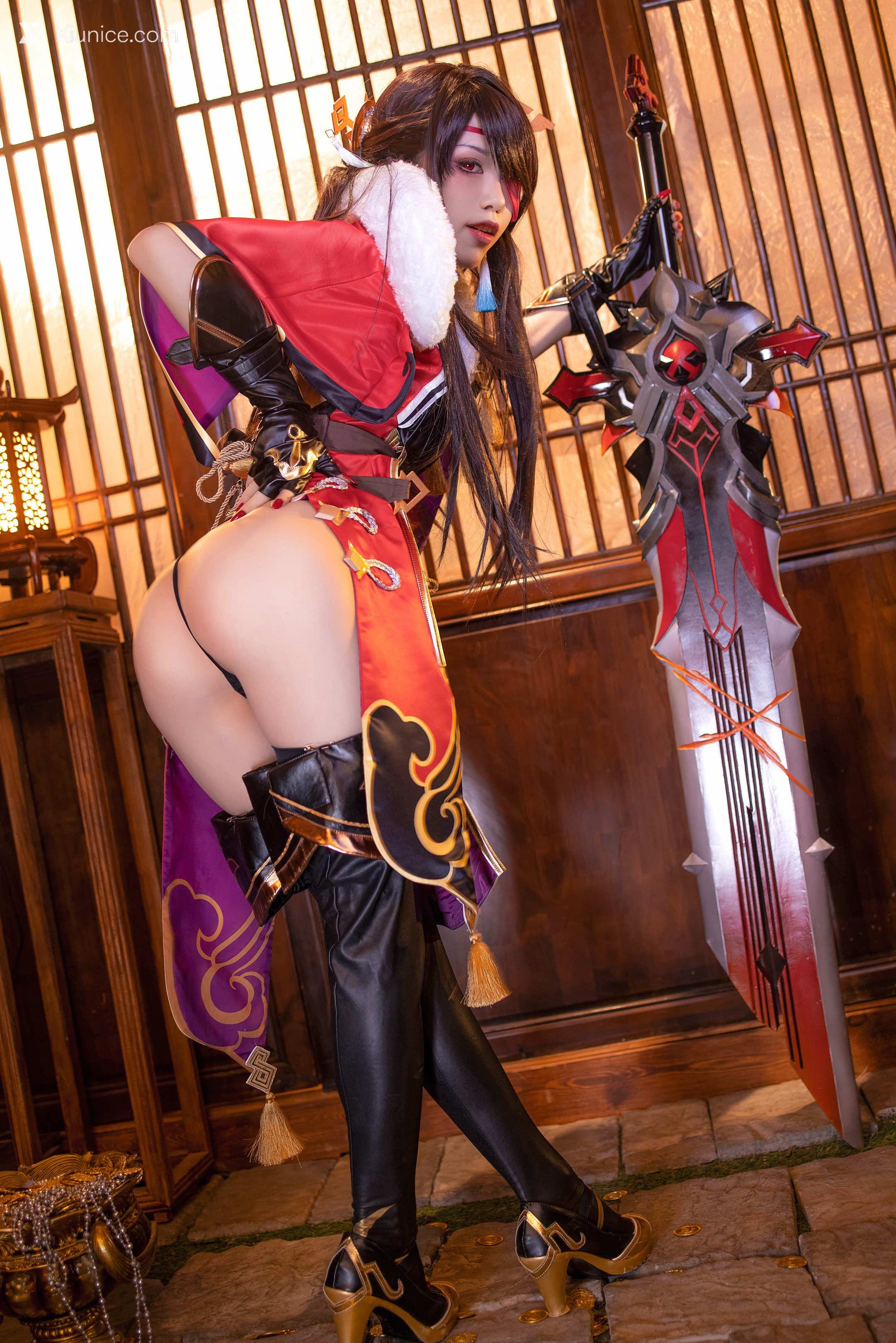 Coser@水淼Aqua – Vol.145 北斗原造型+凝光原造型 第77张