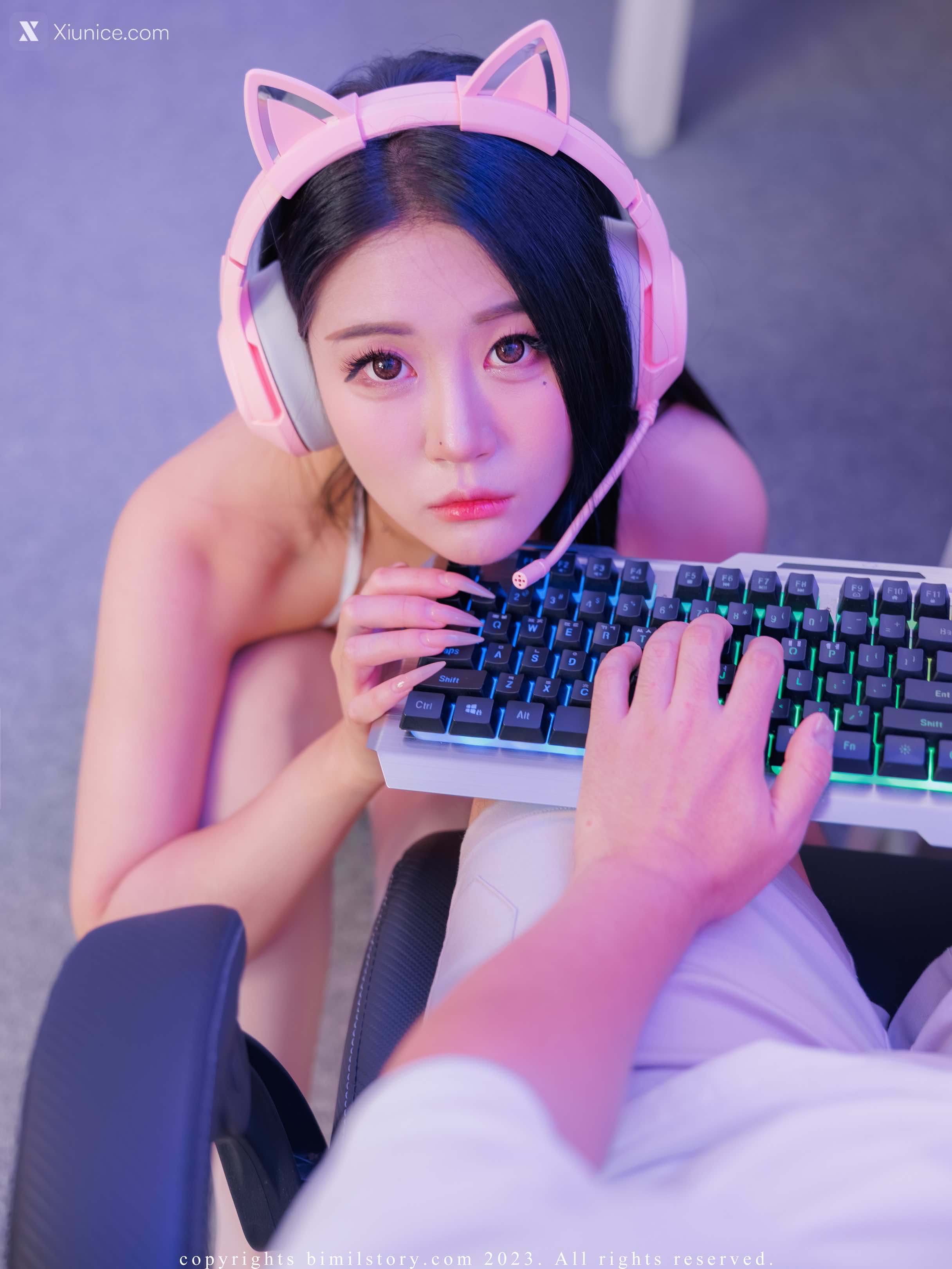 Bimilstory Bomi (보미) Vol.34 Gameroom Boyfriend Interrupting Operation 第49张