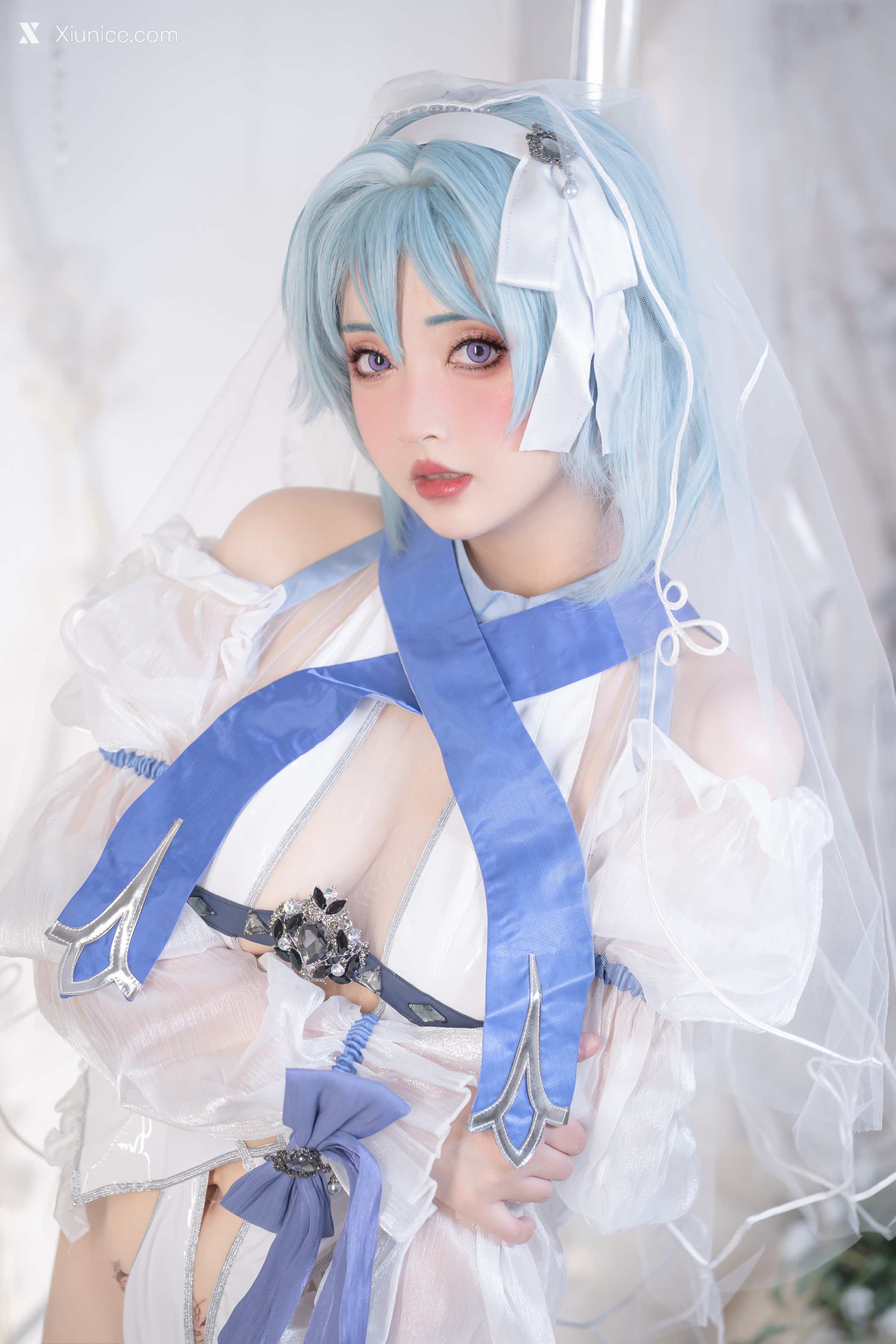 Coser@爆机少女喵小吉 (Nekokoyoshi) 12月T3 双子：最强冰雪组合 第15张