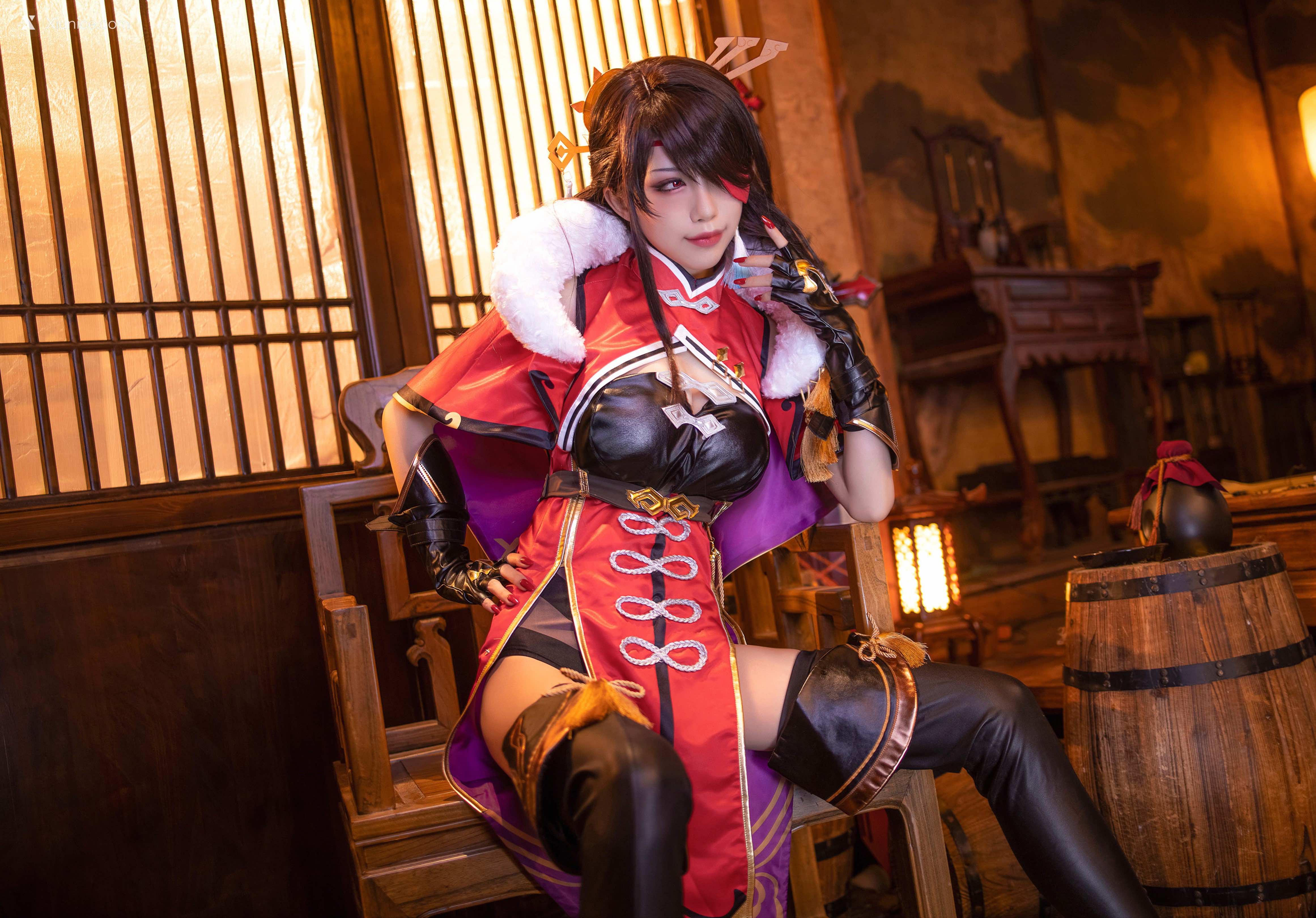 Coser@水淼Aqua – Vol.145 北斗原造型+凝光原造型 第86张
