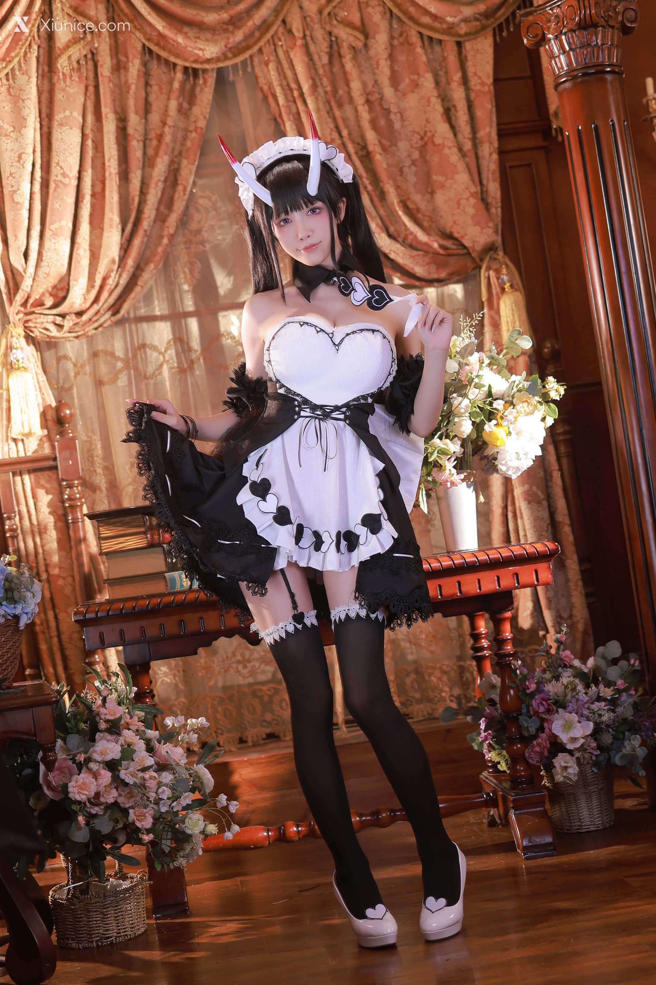 Coser@水淼Aqua – Vol.129 AzurLane诺西罗女仆 第1张
