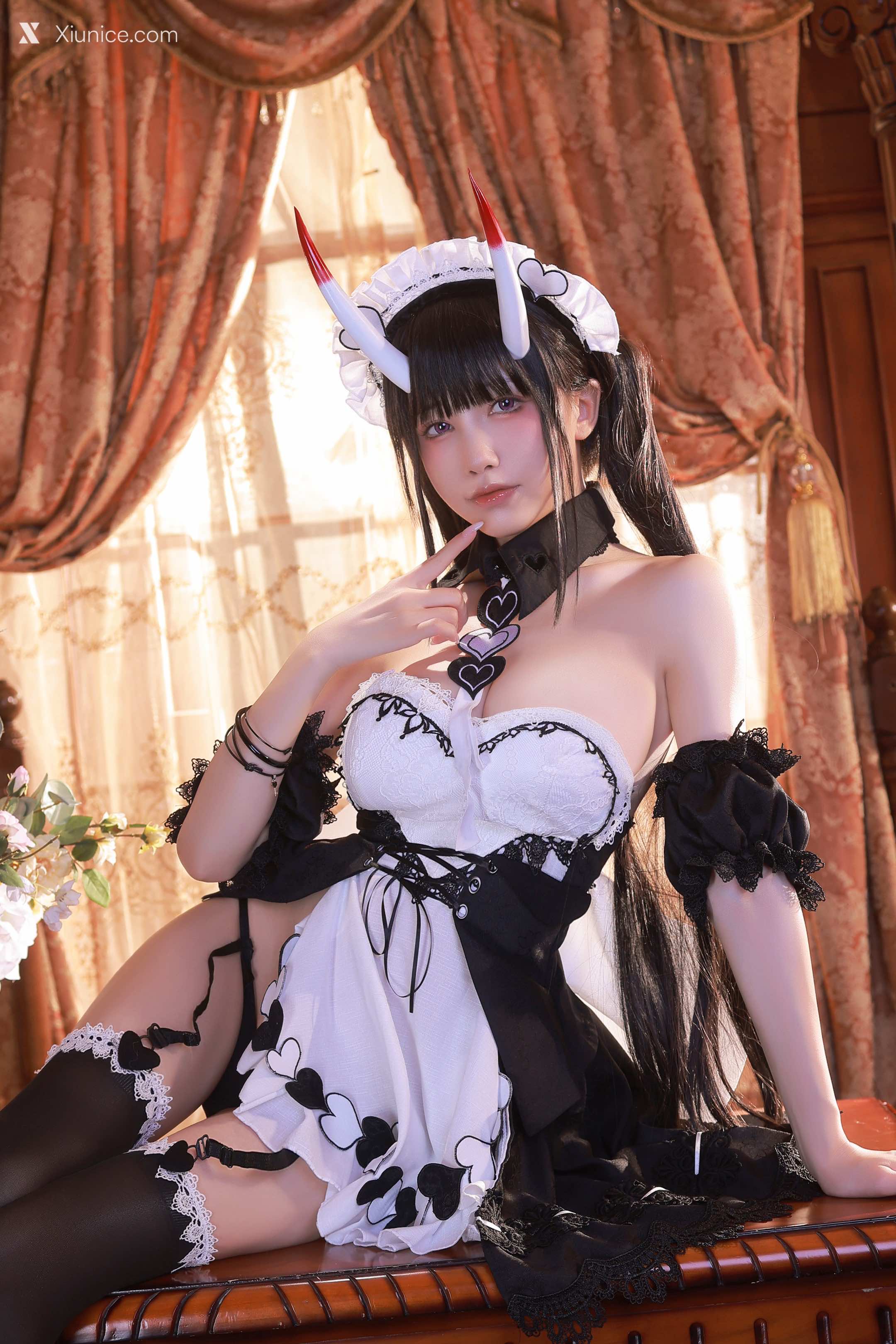 Coser@水淼Aqua – Vol.129 AzurLane诺西罗女仆 第8张