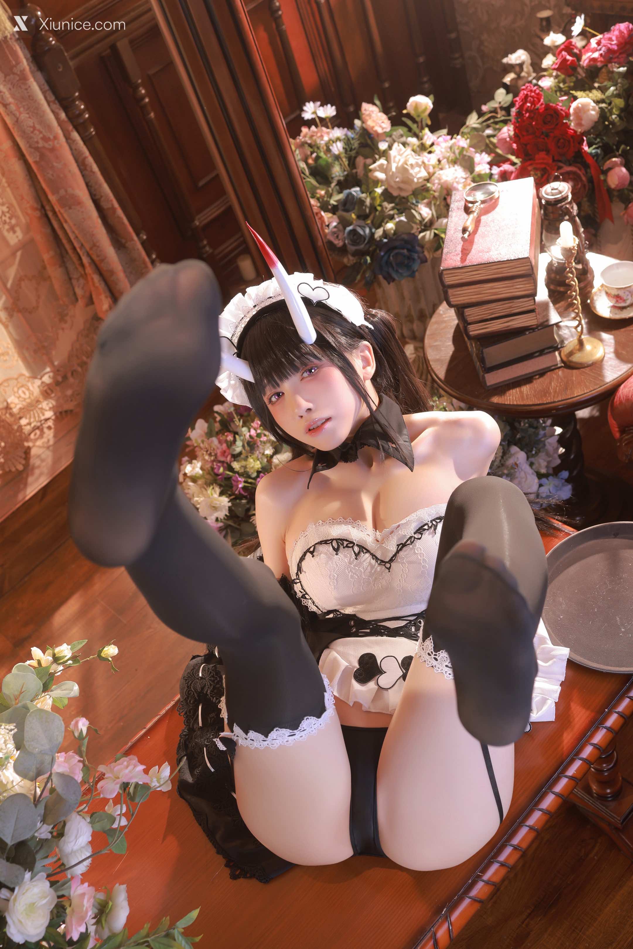 Coser@水淼Aqua – Vol.129 AzurLane诺西罗女仆 第33张