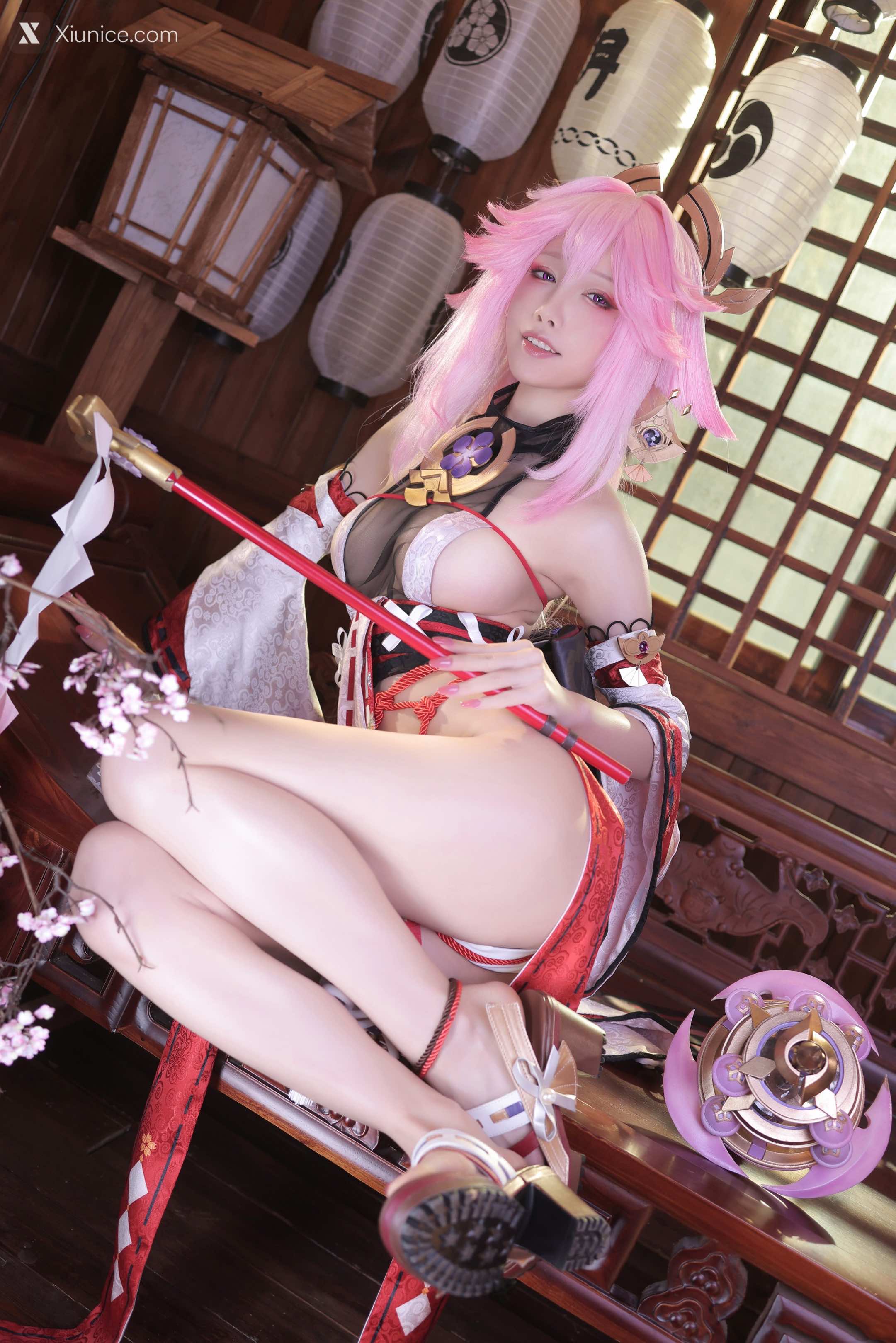 Coser@水淼Aqua – Vol.134 新八重神子 第4张