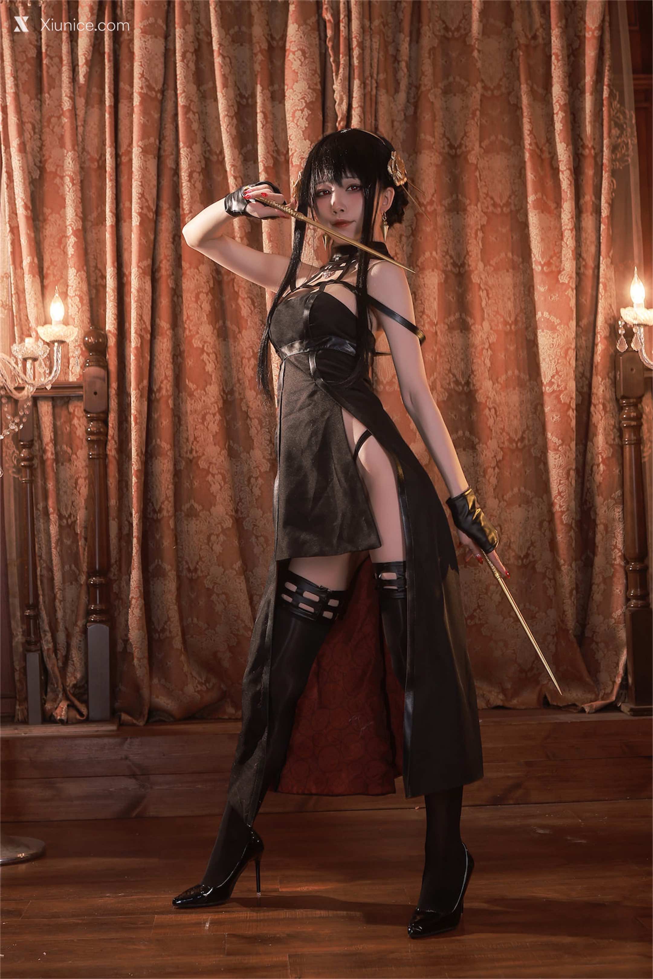 Coser@水淼Aqua – Vol.124 约尔黑礼服 第7张