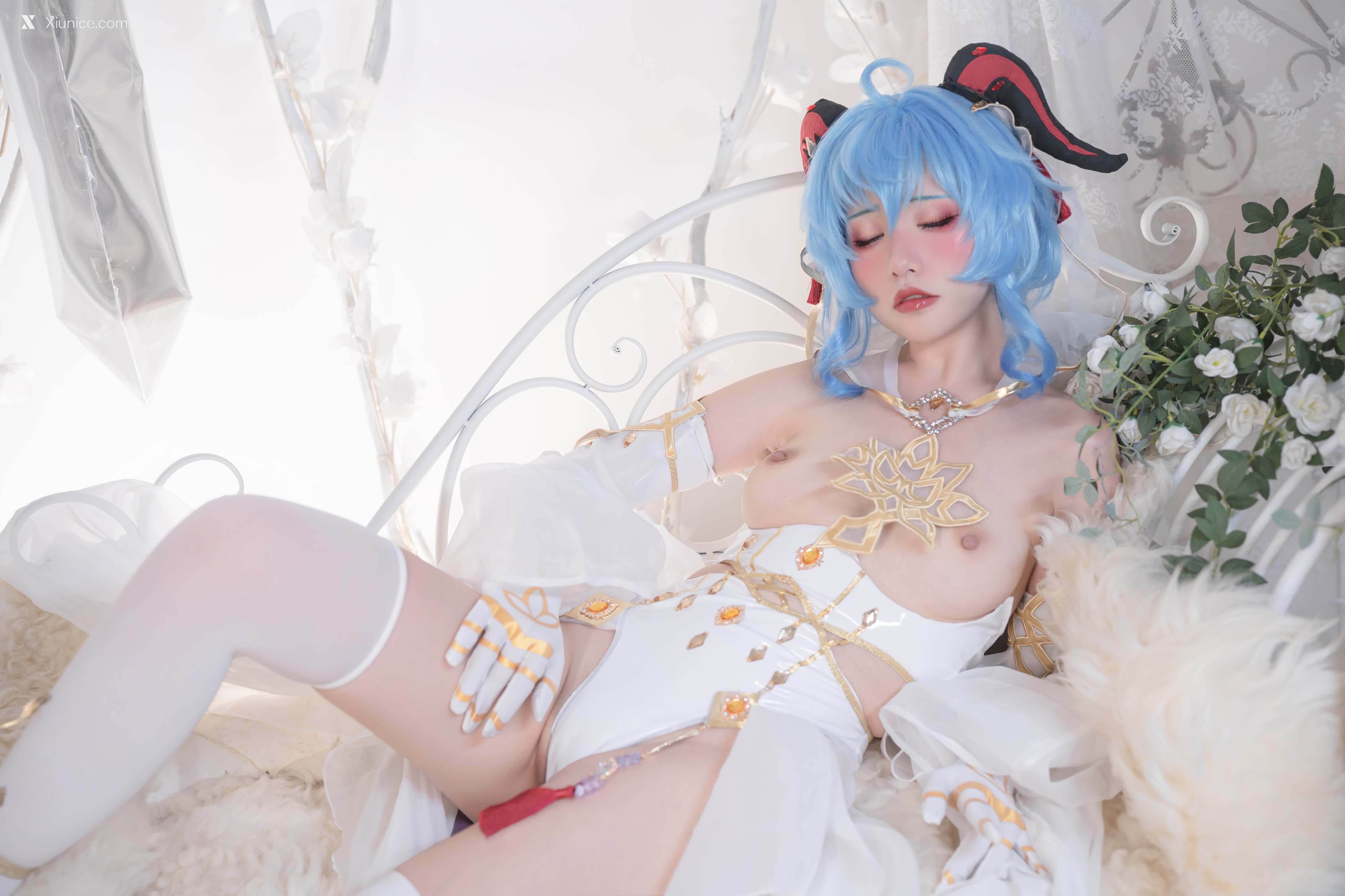 Coser@爆机少女喵小吉 (Nekokoyoshi) 12月T3 双子：最强冰雪组合 第33张
