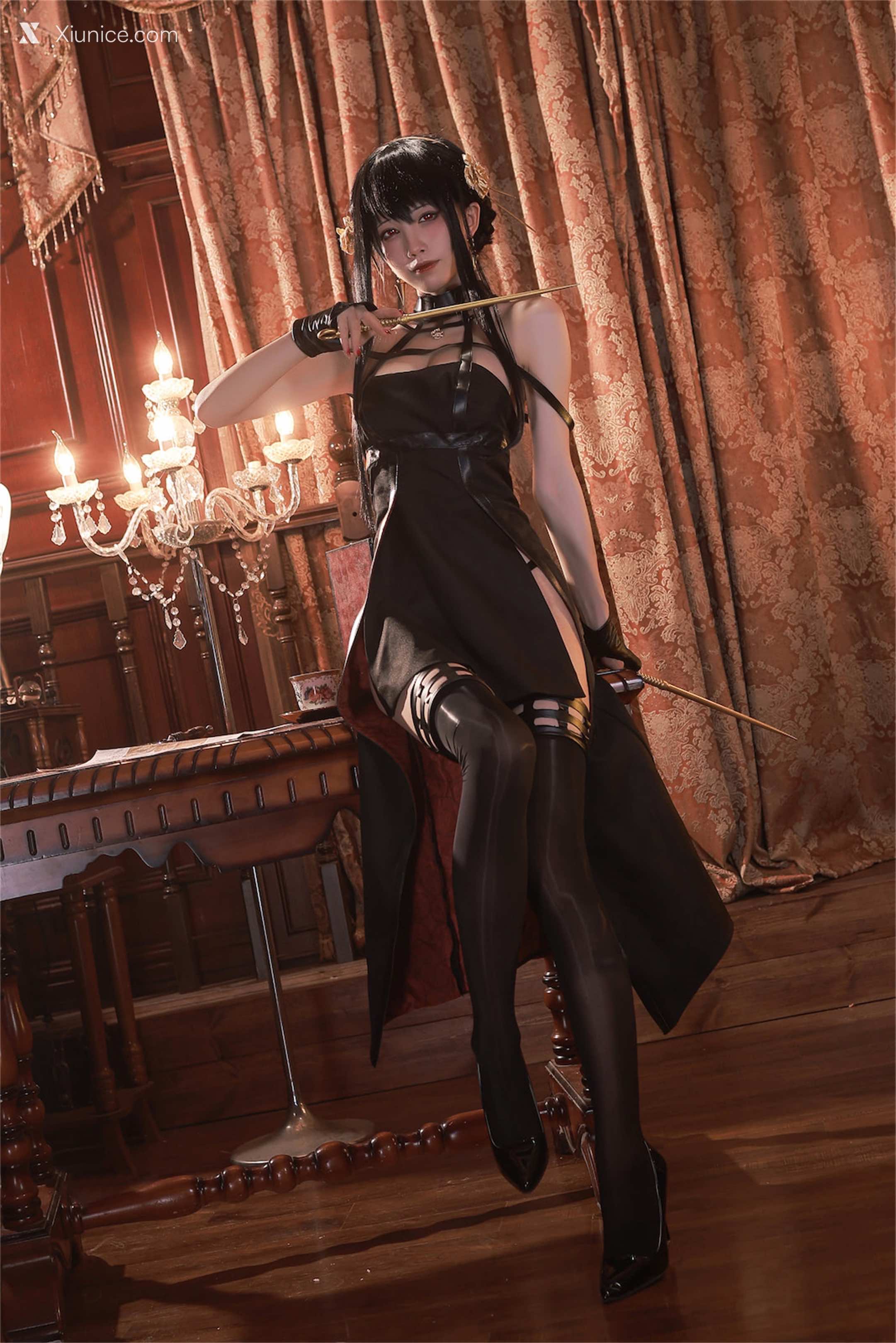 Coser@水淼Aqua – Vol.124 约尔黑礼服 第8张