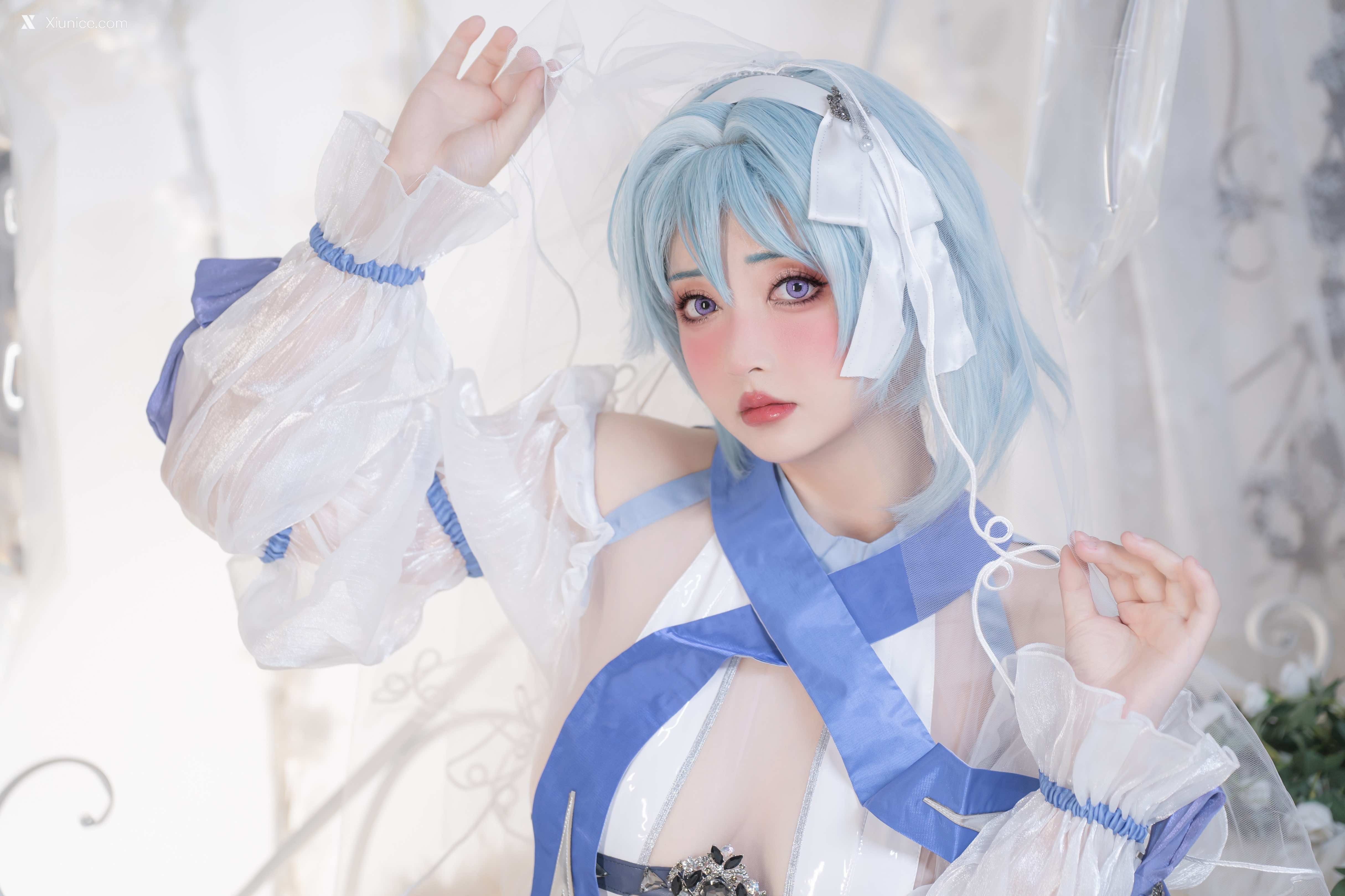Coser@爆机少女喵小吉 (Nekokoyoshi) 12月T3 双子：最强冰雪组合 第12张