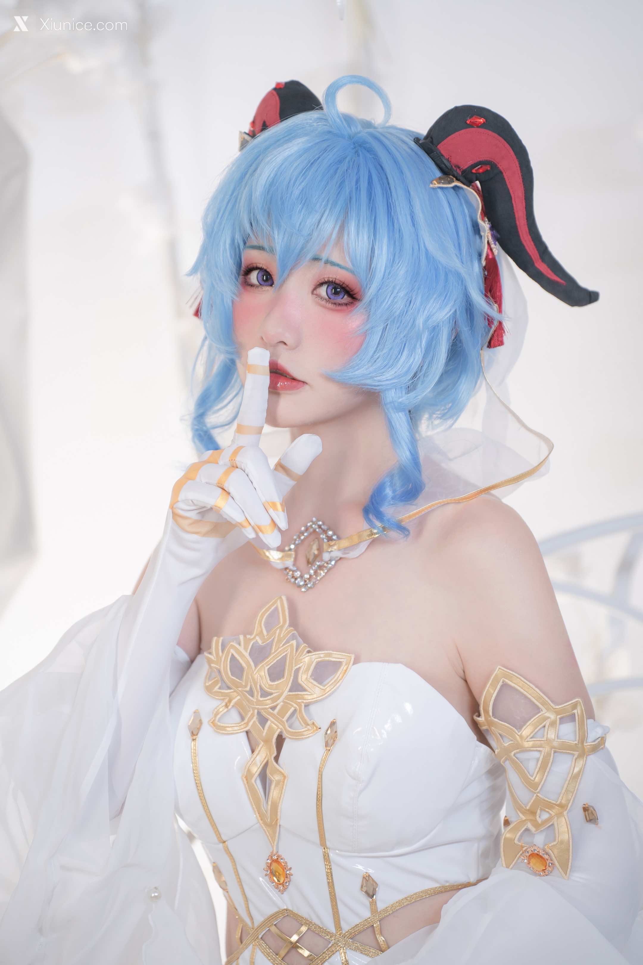 Coser@爆机少女喵小吉 (Nekokoyoshi) 12月T3 双子：最强冰雪组合 第4张