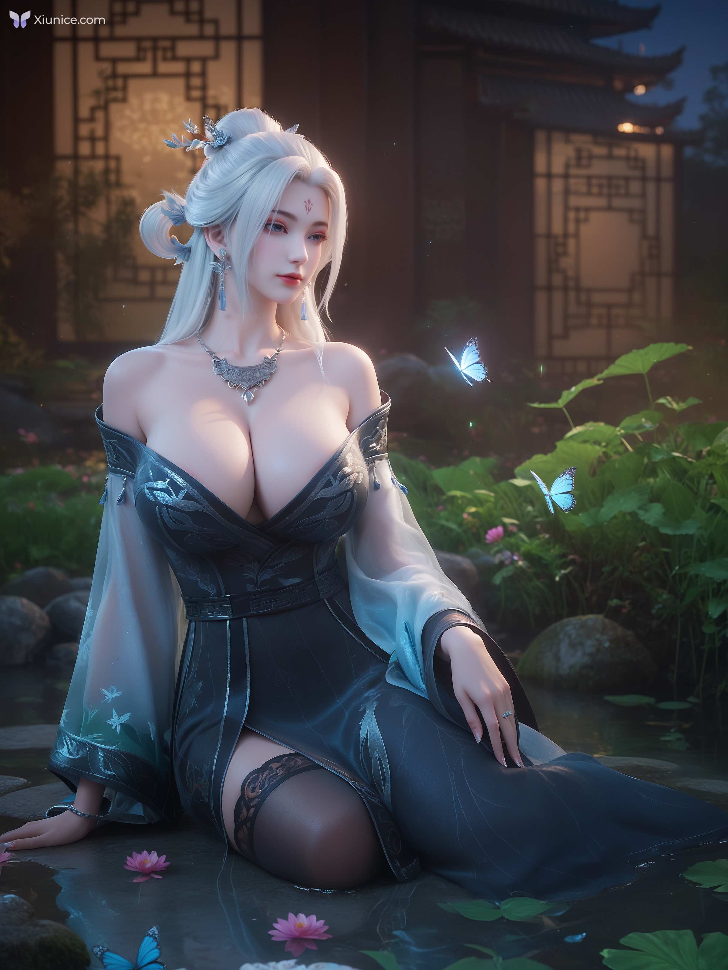 AI Girl 盘发小白 第1张