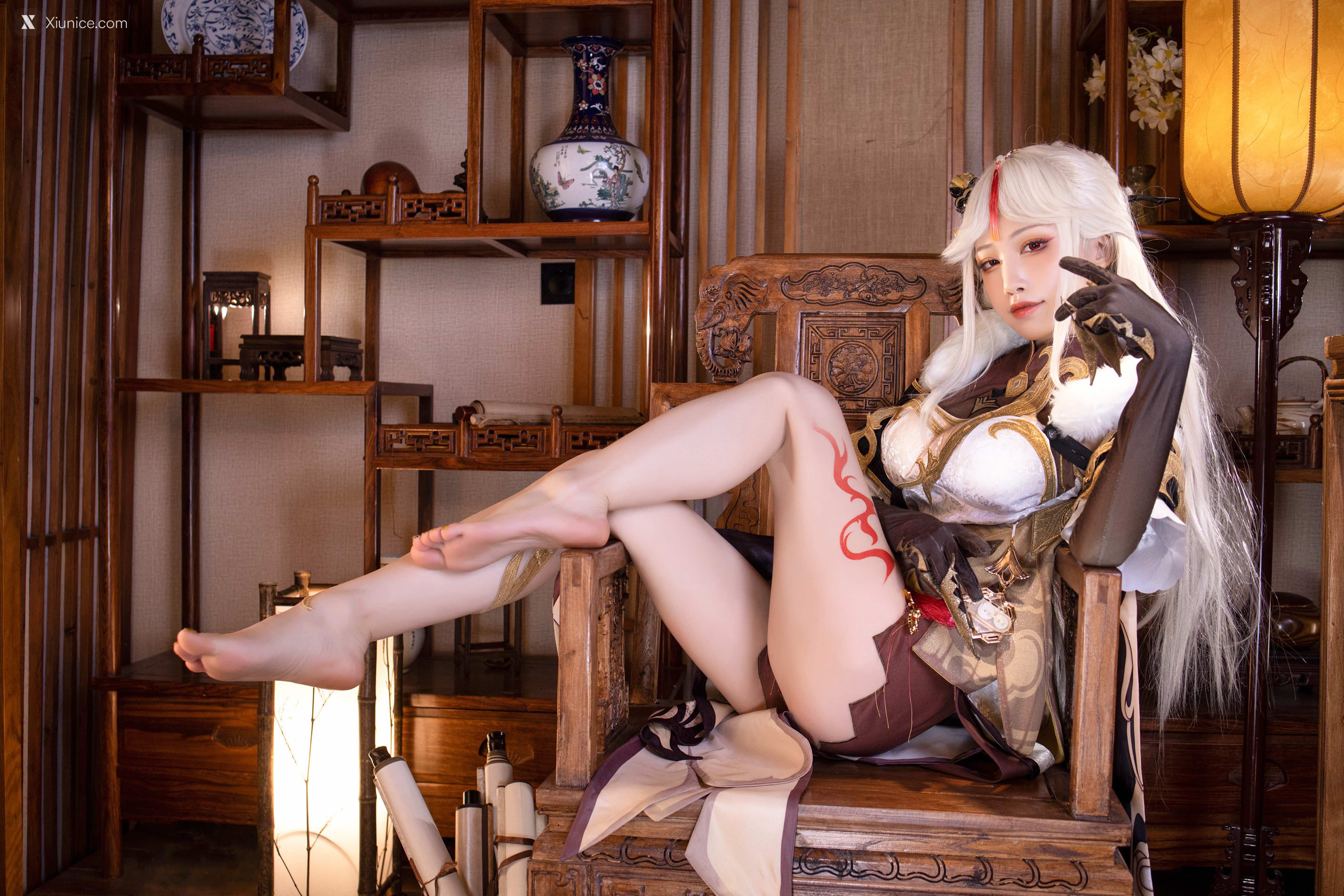 Coser@水淼Aqua – Vol.145 北斗原造型+凝光原造型 第13张