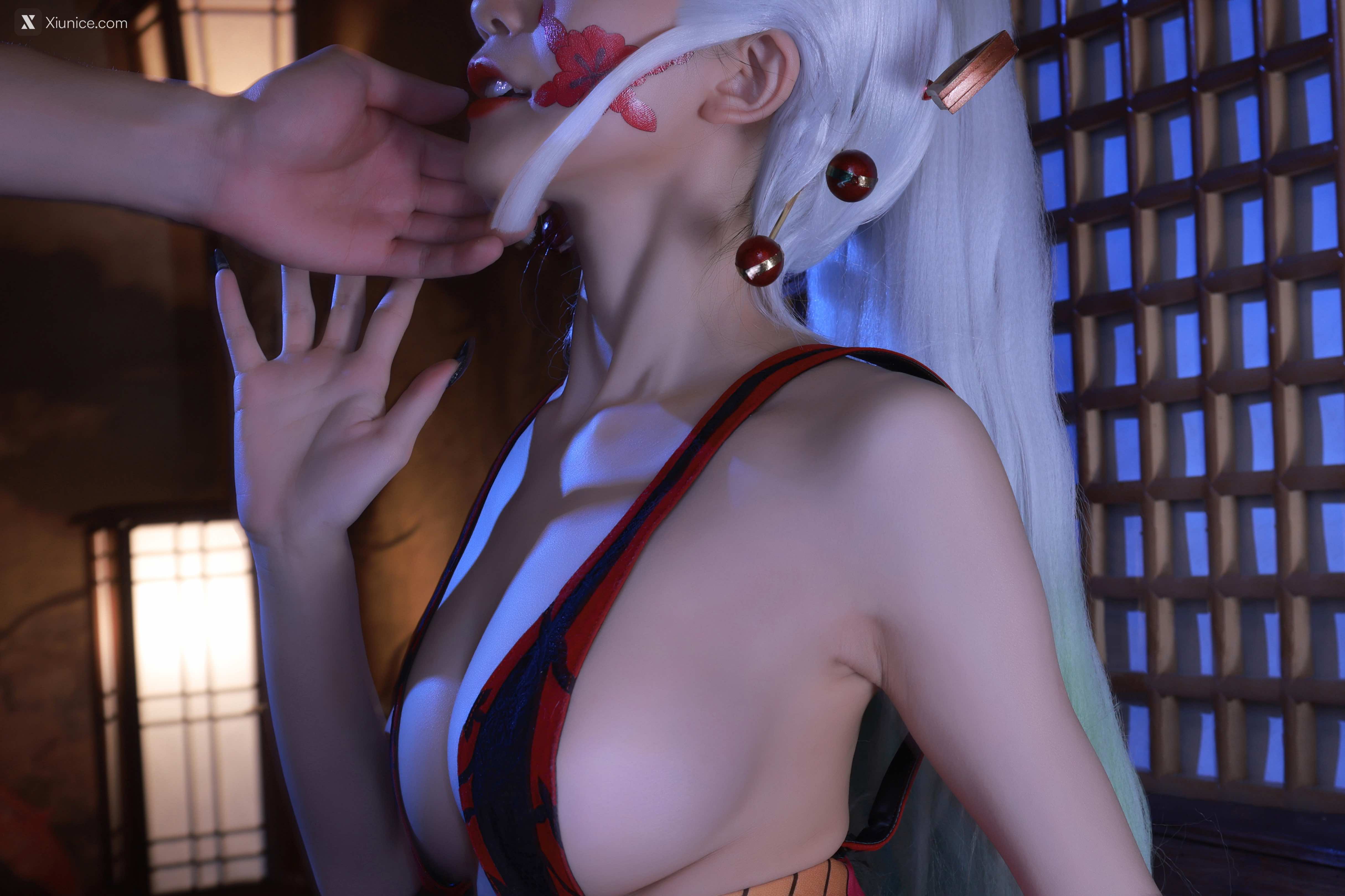 Coser@水淼Aqua – Vol.121 鬼灭之刃 上弦陆堕姬 第19张
